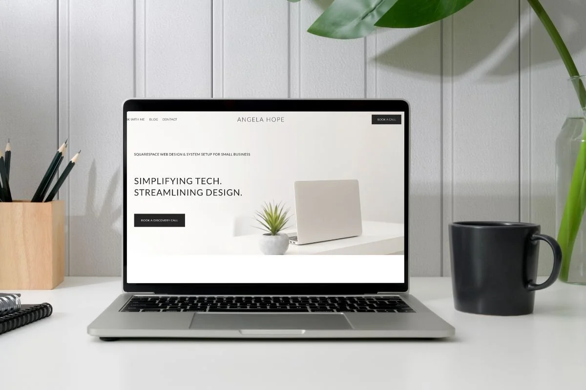 Squarespace Website Designer for Small Business