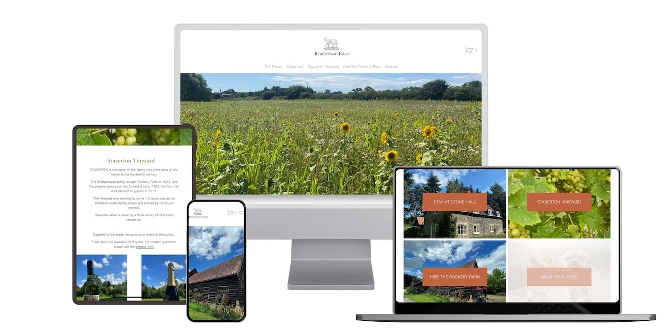 Rendlesham Estate - Squarespace Website and Systems VIP Day