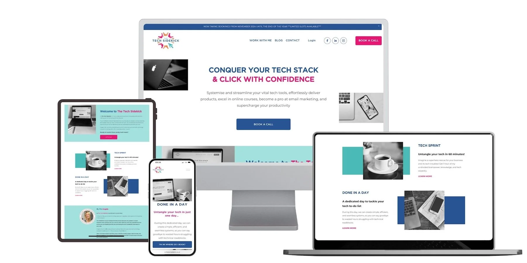 The Tech Sidekick - Squarespace Website and Systems VIP Day