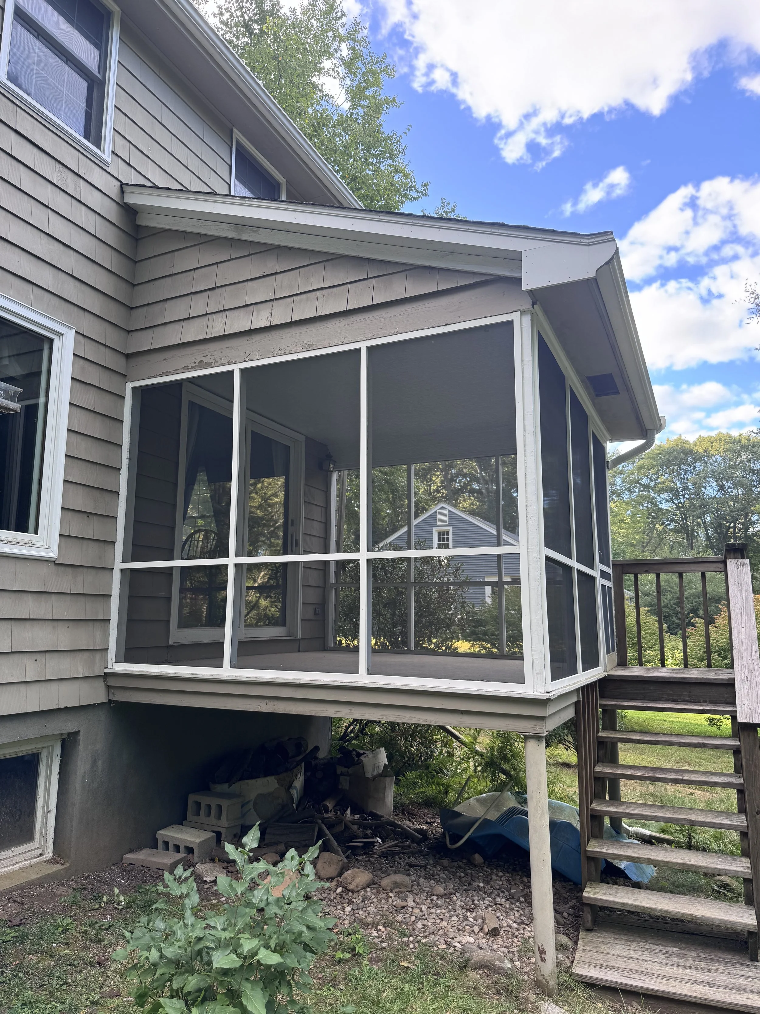 Avon Screen-in Porch Renovation