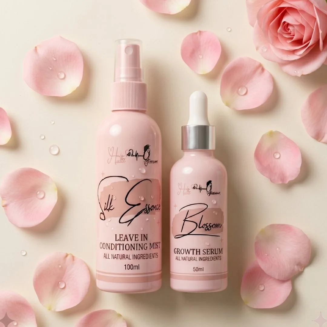 Growth Serum and Leave In Conditioning Combo