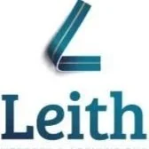 Leith logo with a stylized letter 'L' and the word 'Leith' below it.