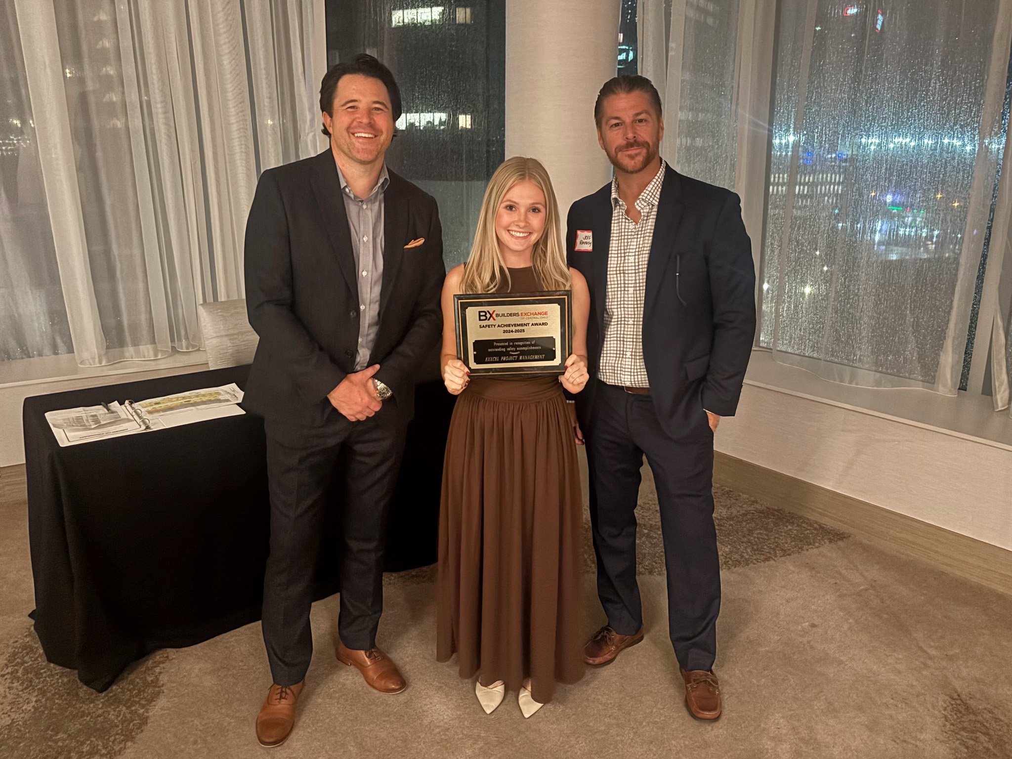 We&rsquo;re proud to share that EXXCEL received the Safety Achievement Award at this year&rsquo;s BX Annual Meeting. This recognition reflects every safety briefing, every coordinated schedule, and every teammate who refuses to cut corners.

Thank yo