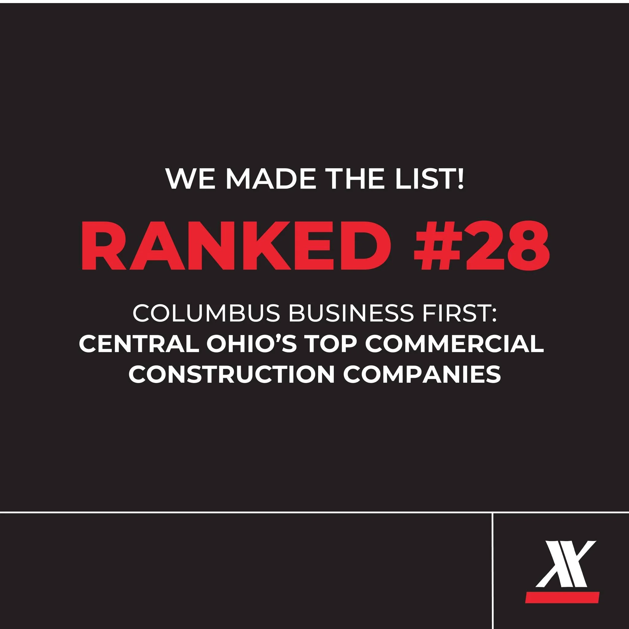 We&rsquo;re proud to share that EXXCEL Project Management has been ranked #28 on Columbus Business First&rsquo;s 2026 list of top commercial construction companies!

This recognition reflects the trust our clients place in us and the consistency of o