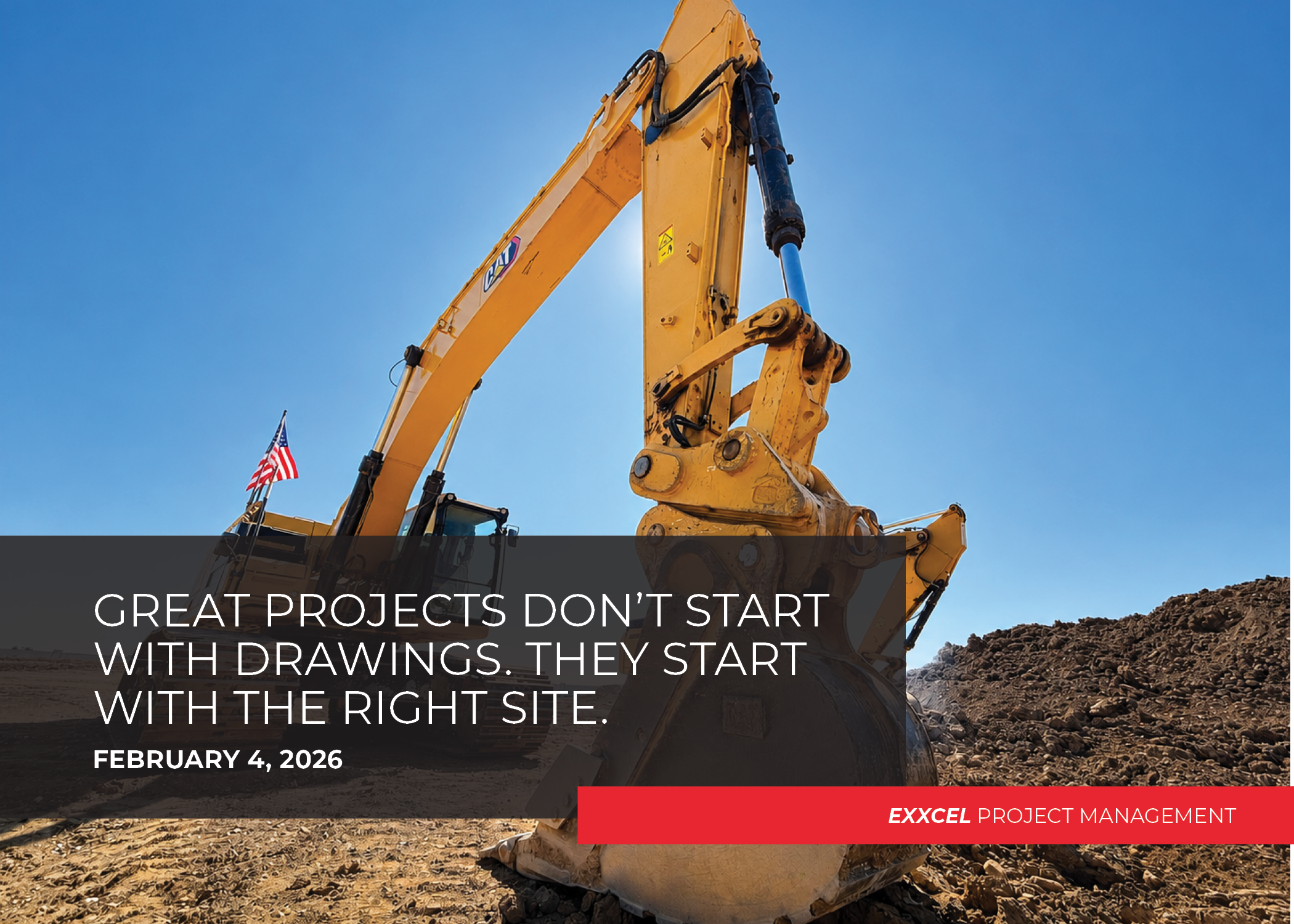 Great Projects Don’t Start With Drawings. They Start With the Right Site.