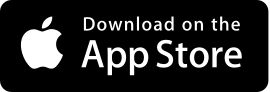 Apple App Store download icon with text