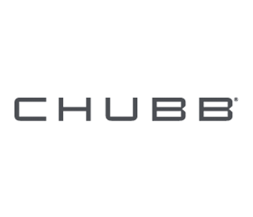 Image of the CHUBB logo in black text on a white background.