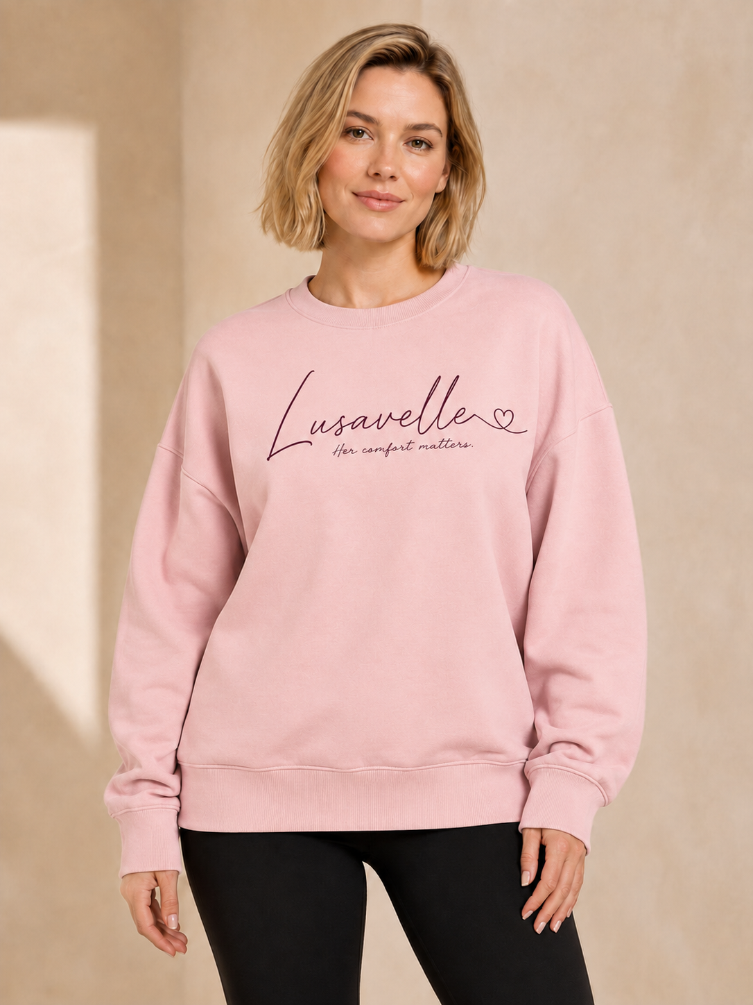 Lusavelle Comfort Sweatshirt - Pink.png