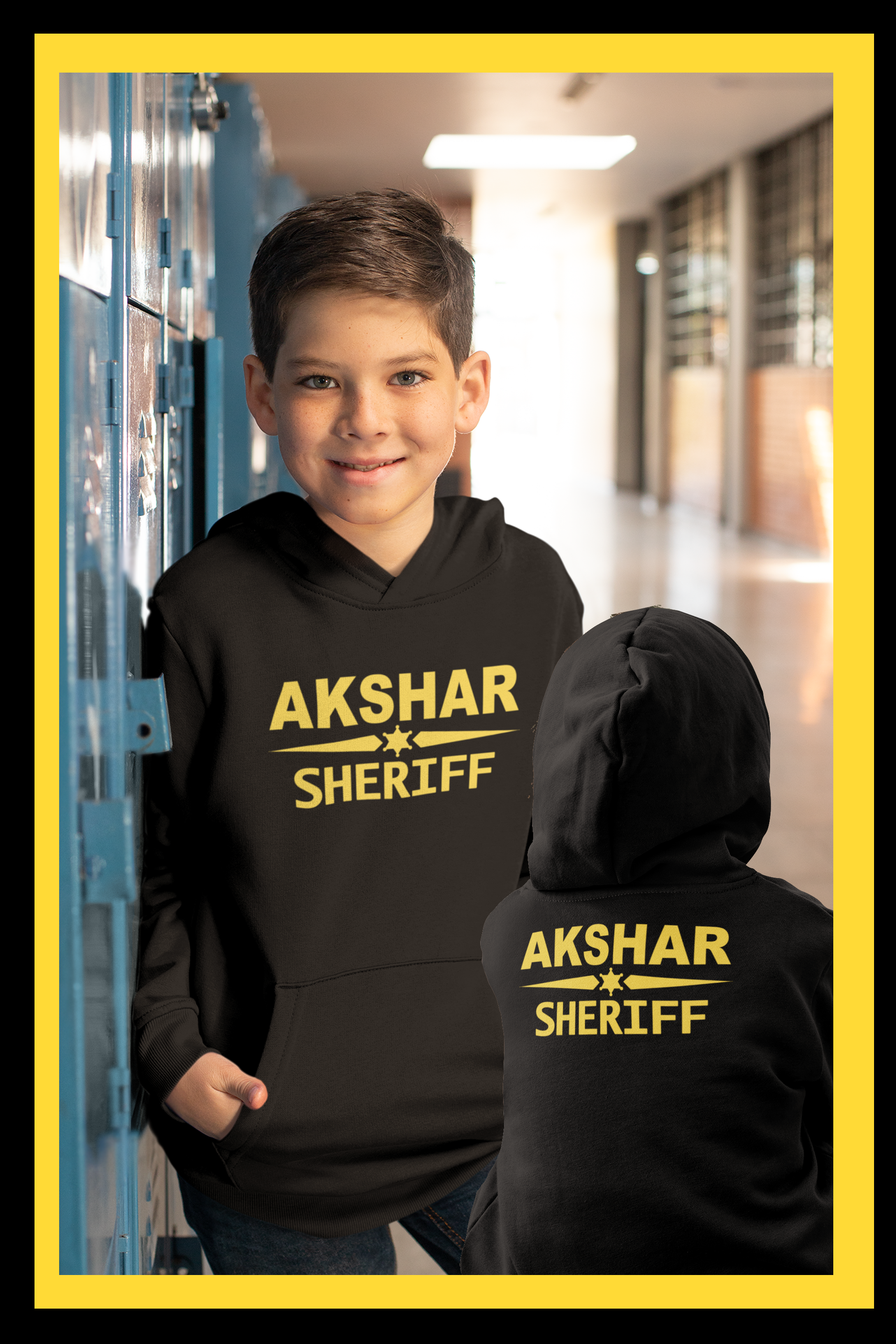 Akshar for Sheriff - Youth Pullover Hoody