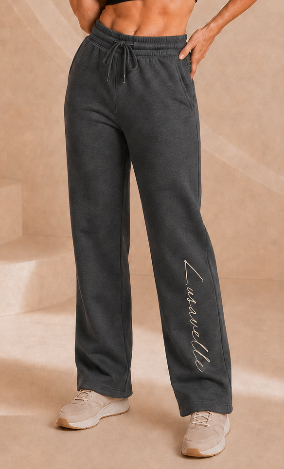 Lusavelle Open Bottom Sweats - Charcoal.png