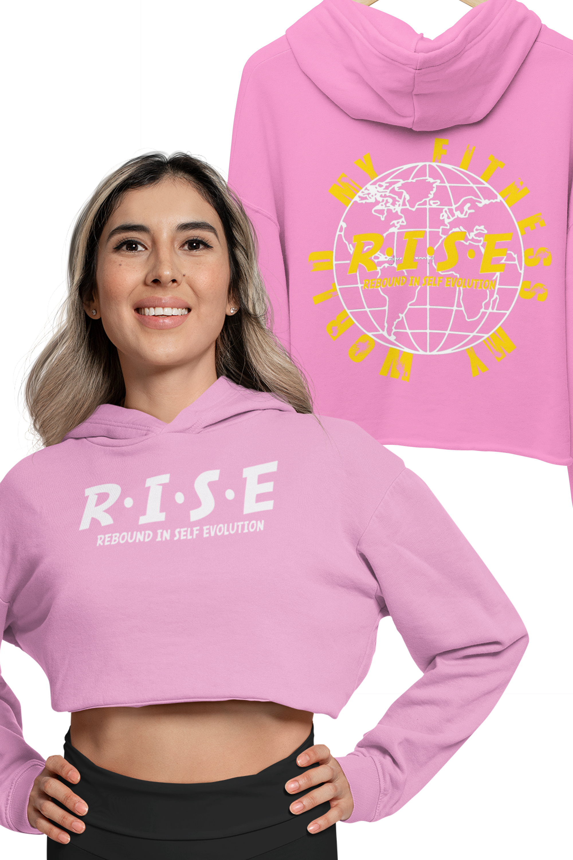 RISE MFMW Womens Croptop Hoody - Pink.png