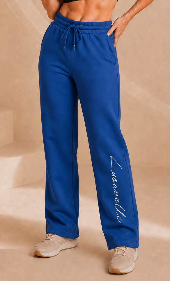 Lusavelle Open Bottom Sweats - Blue.png