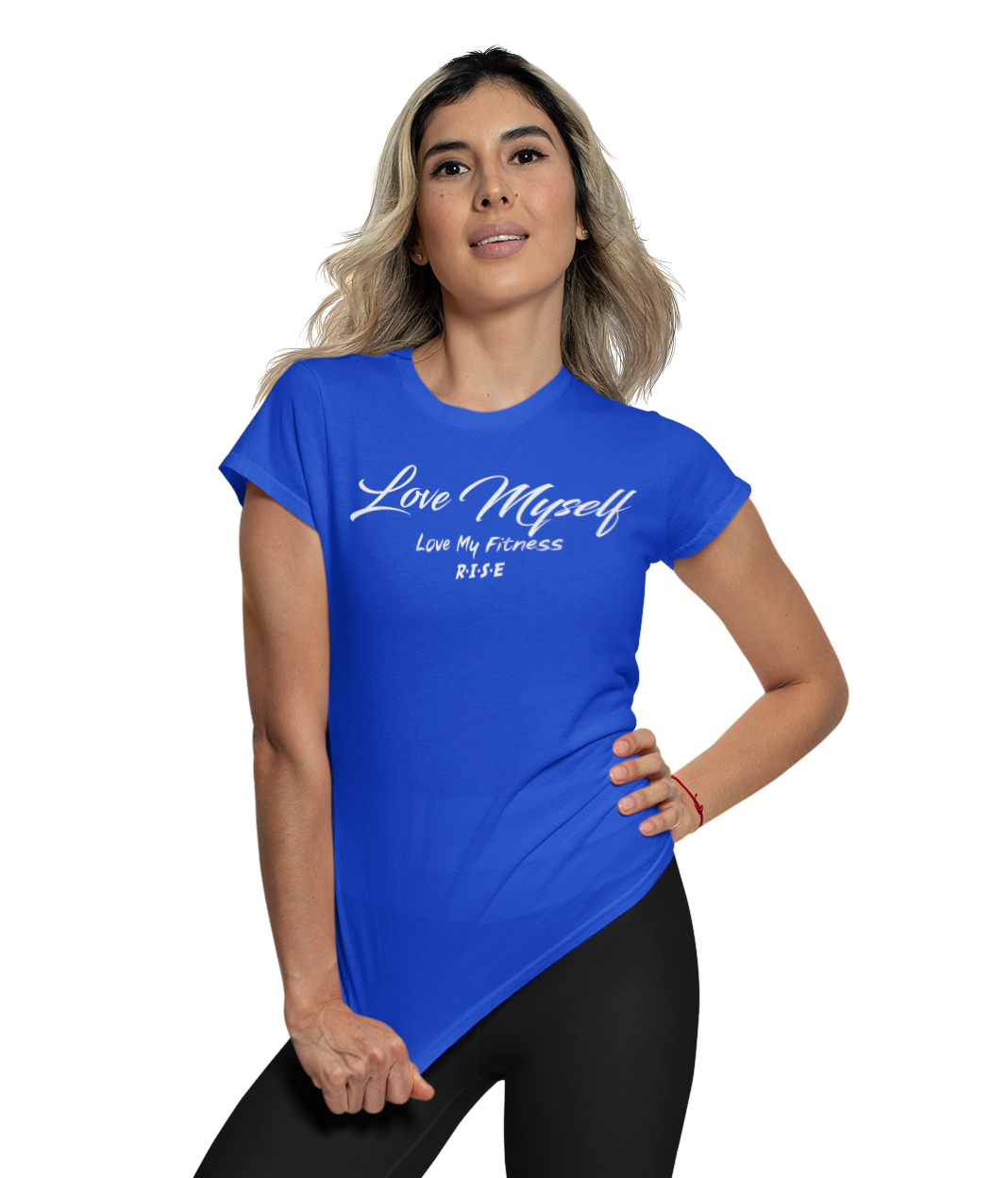RISE Love Myself Tee - Blue.png