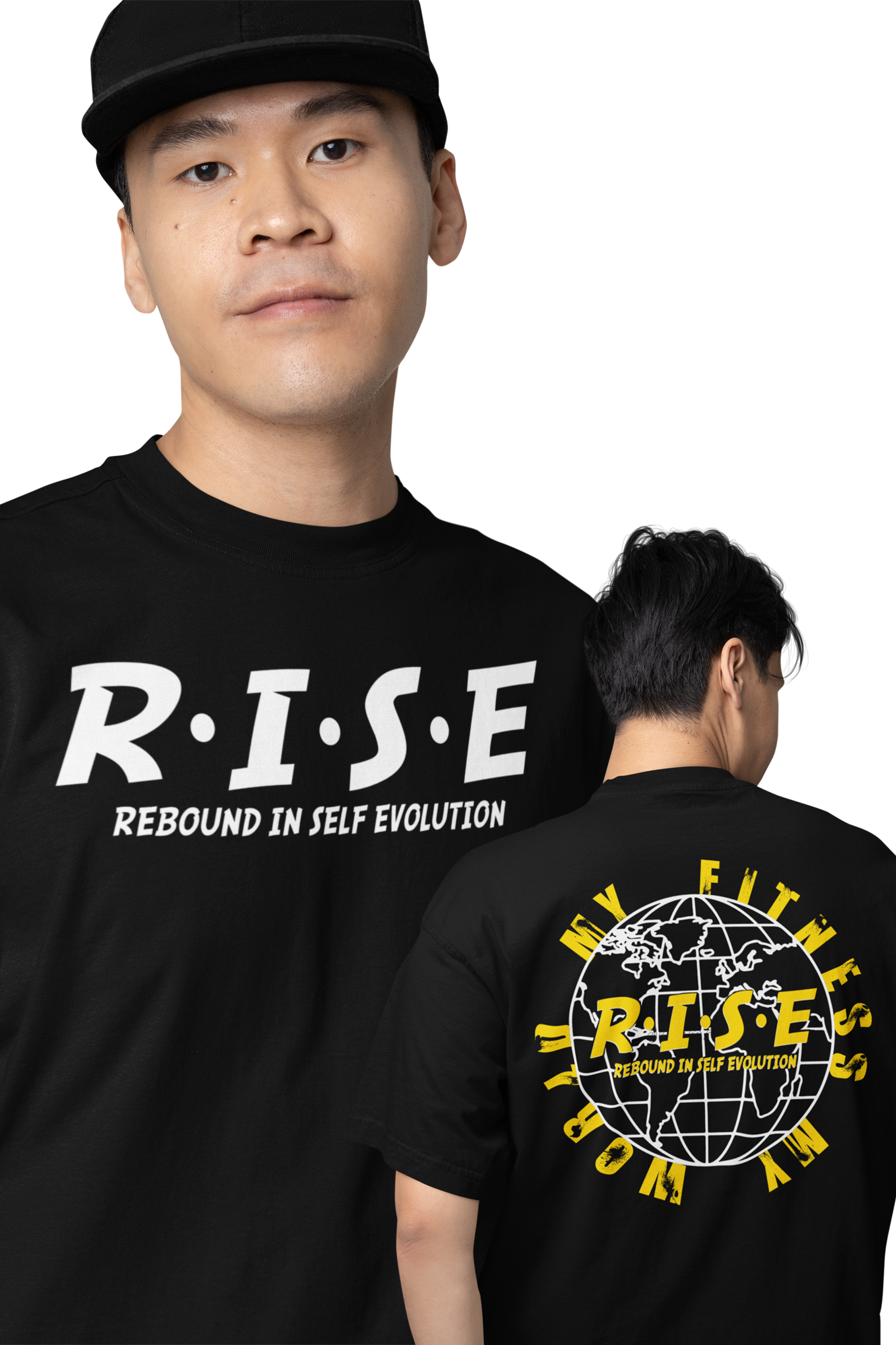 RISE My Fitness My World Pump Cover - Black.png