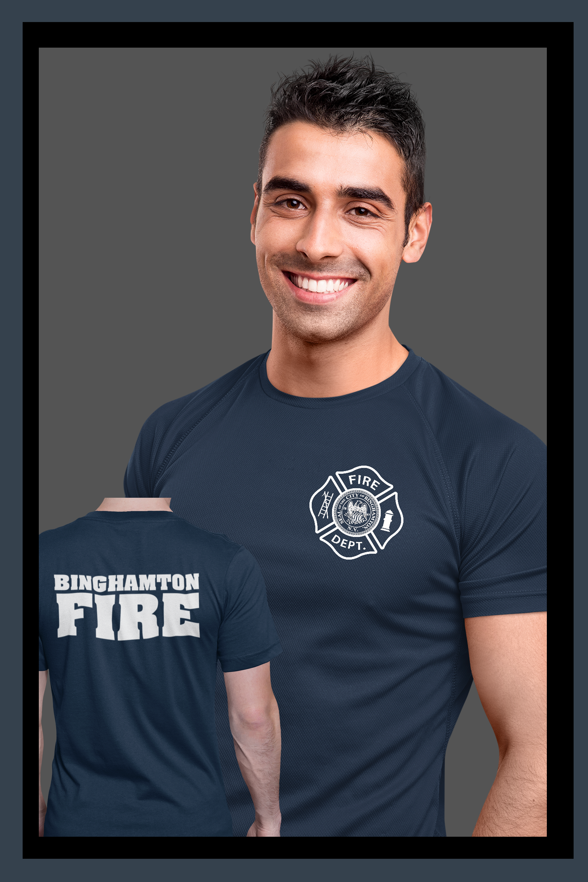 Binghamton Fire Short Sleeve Tee.png