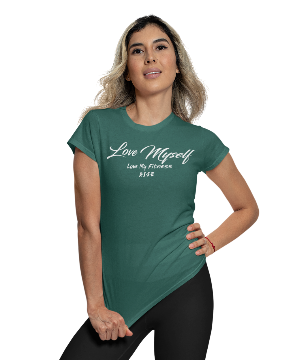 RISE Love Myself Tee - Green.png