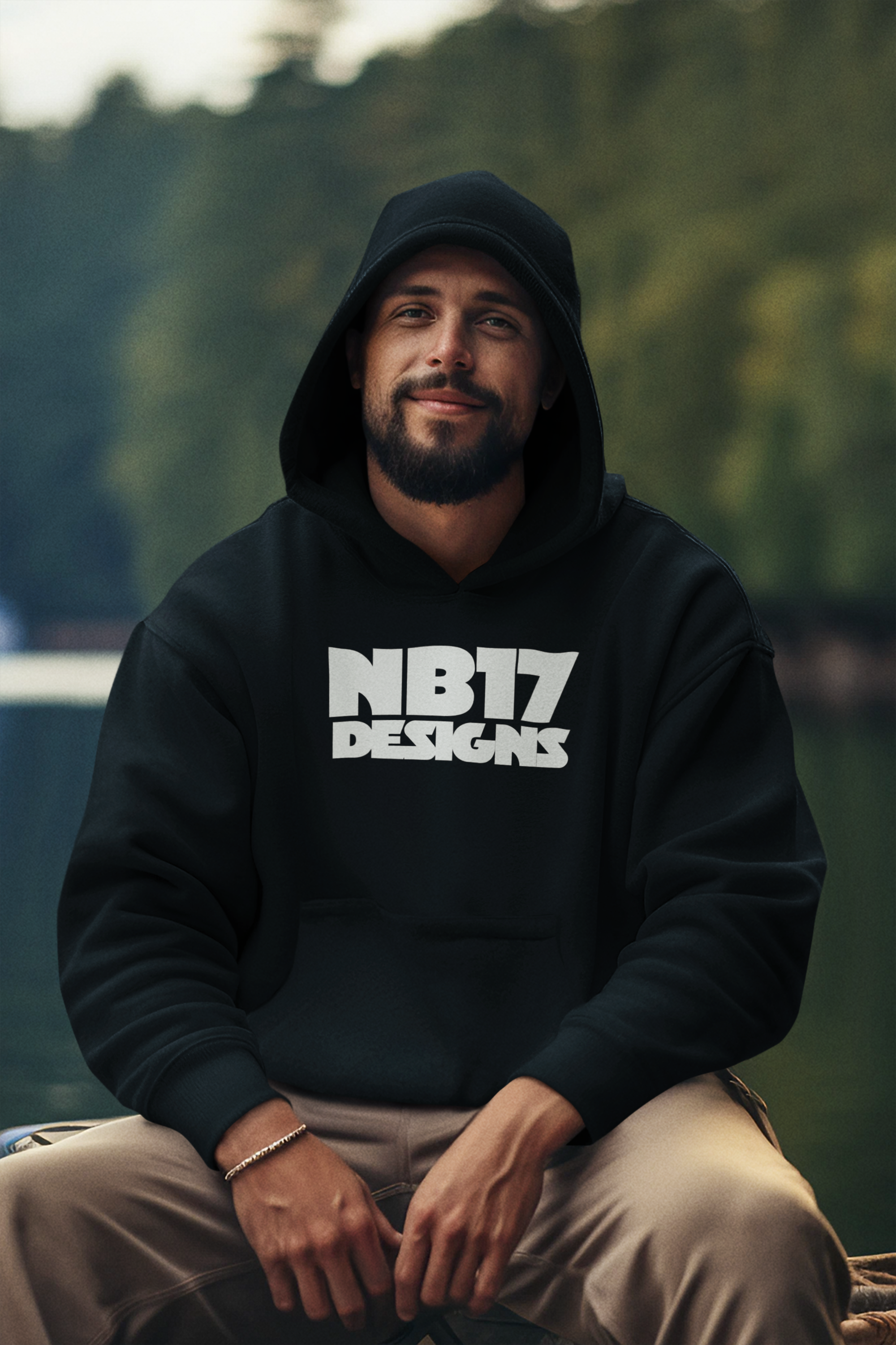 pullover-hoodie-mockup-of-an-ai-created-bearded-man-posing-with-a-smiley-look-outdoors-m37497.png