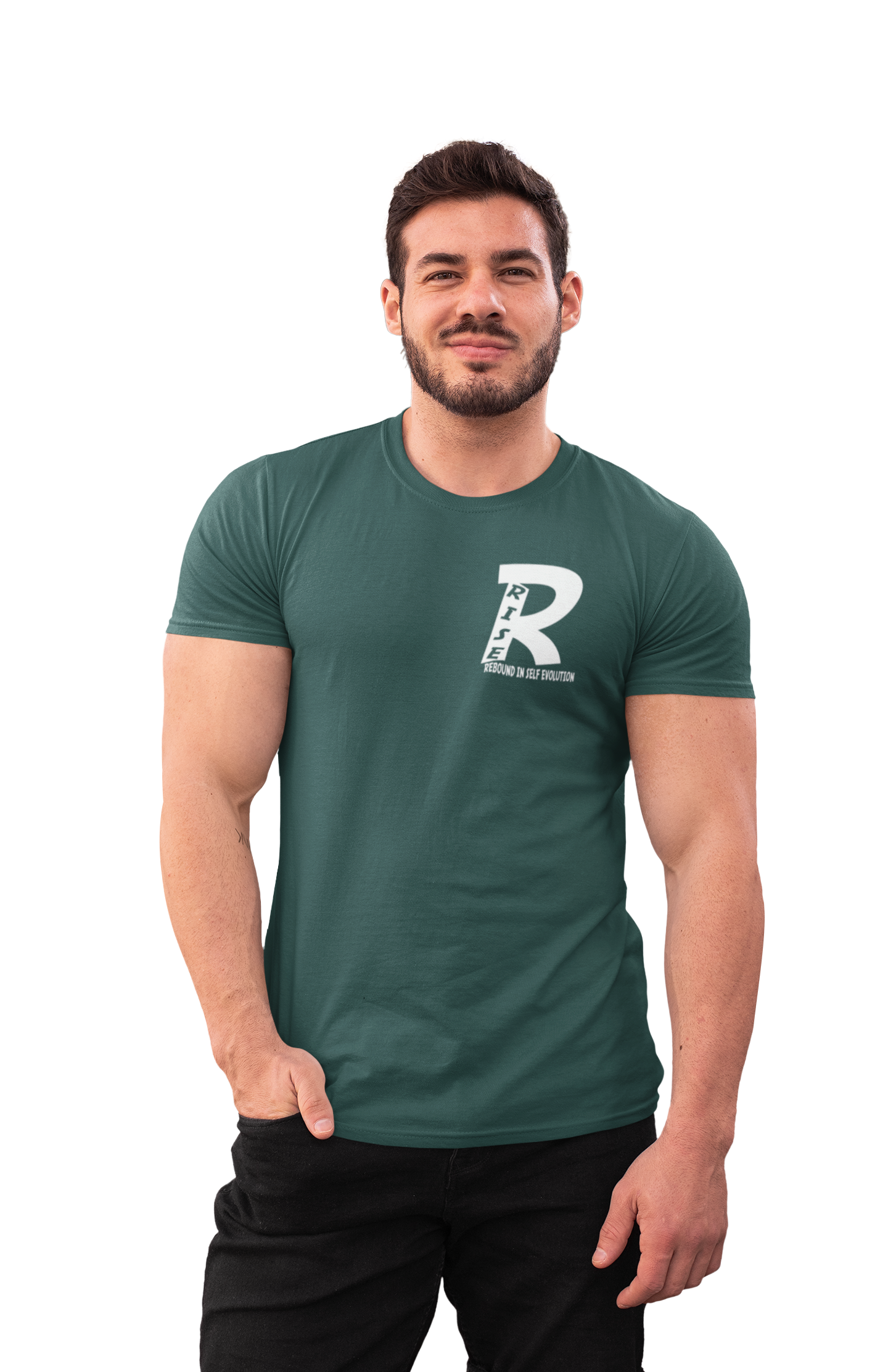 RISE V2 Performance Tee - Green.png