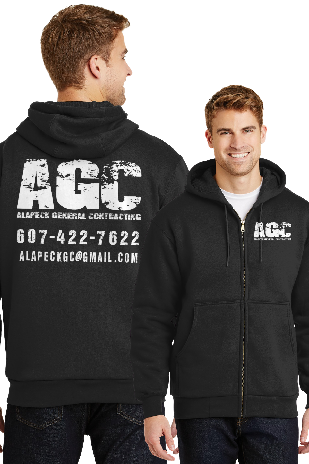 AGC Super Heavyweight Zip-Up Hoody