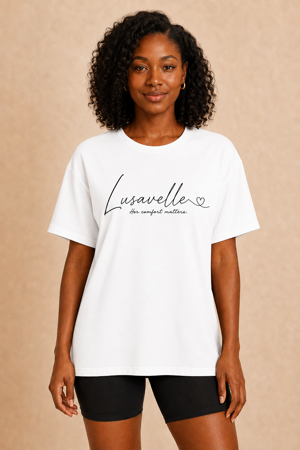 Lusavelle Relaxed Tee - White.png