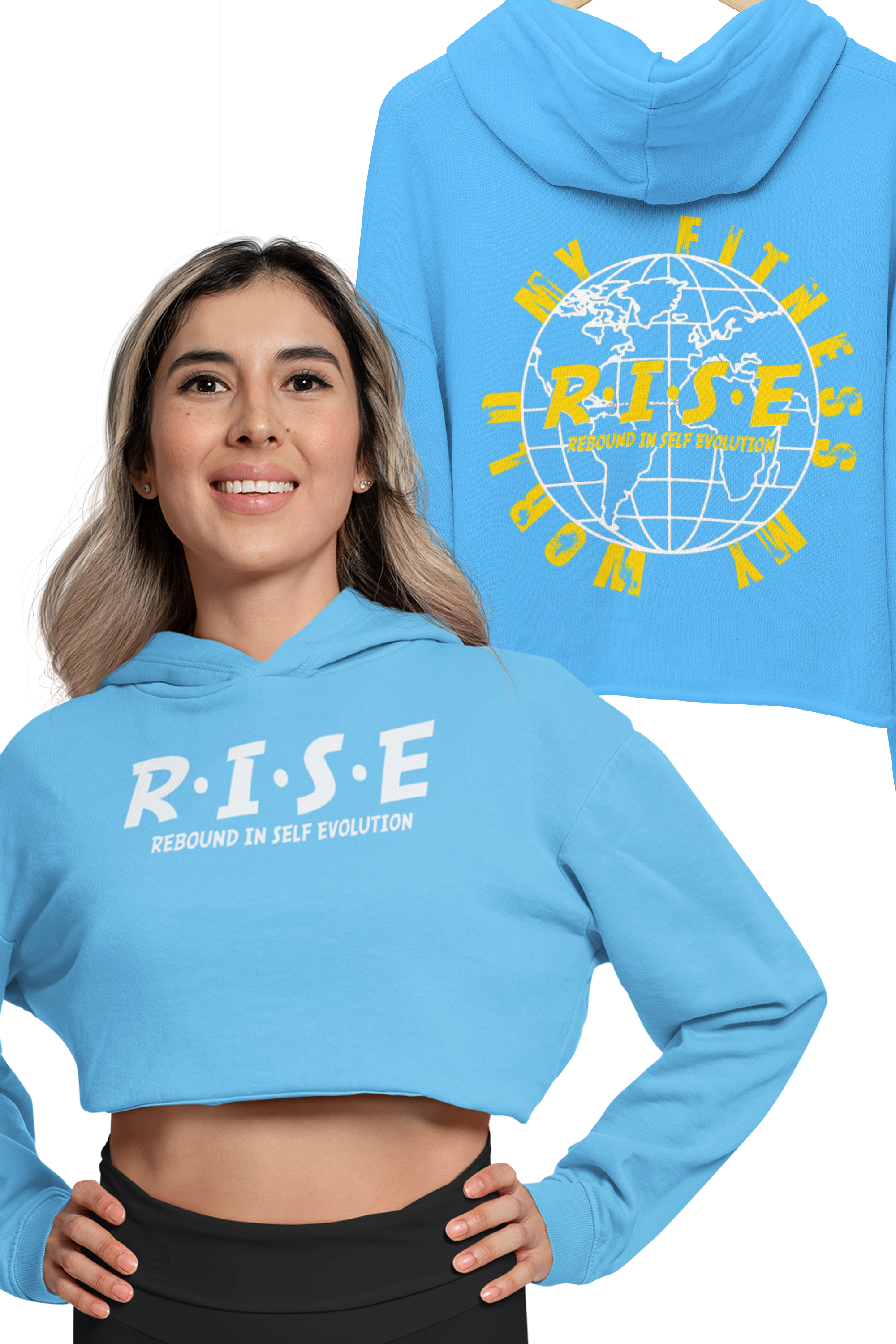 RISE MFMW Womens Croptop Hoody - Light Blue.png