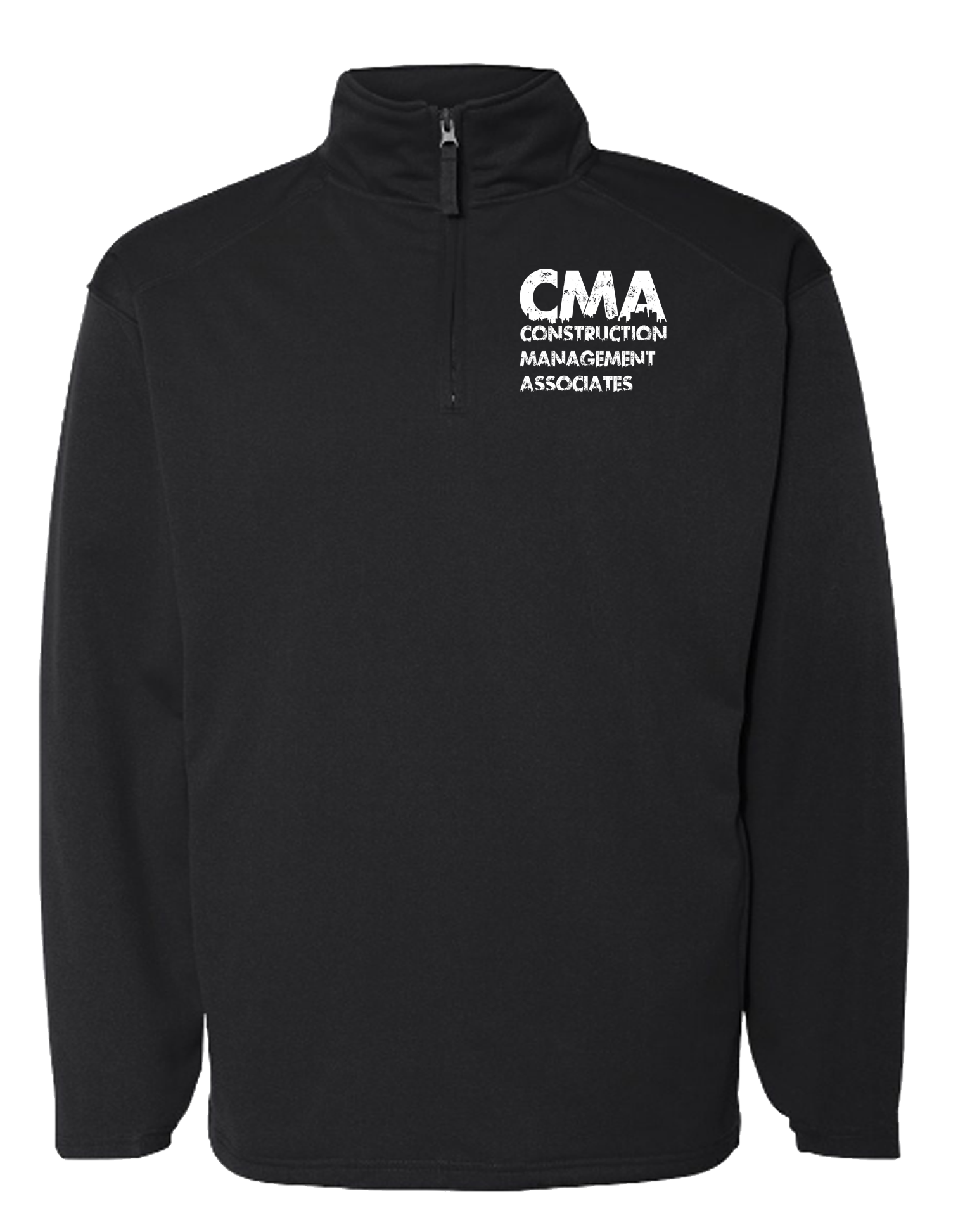 CMA Quarter Zip with Pockets- Black.png