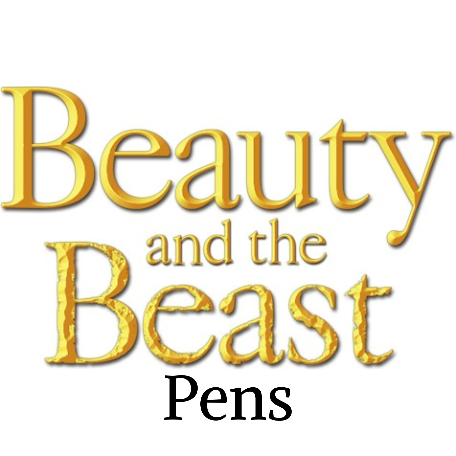 Beauty & The Beast Pens