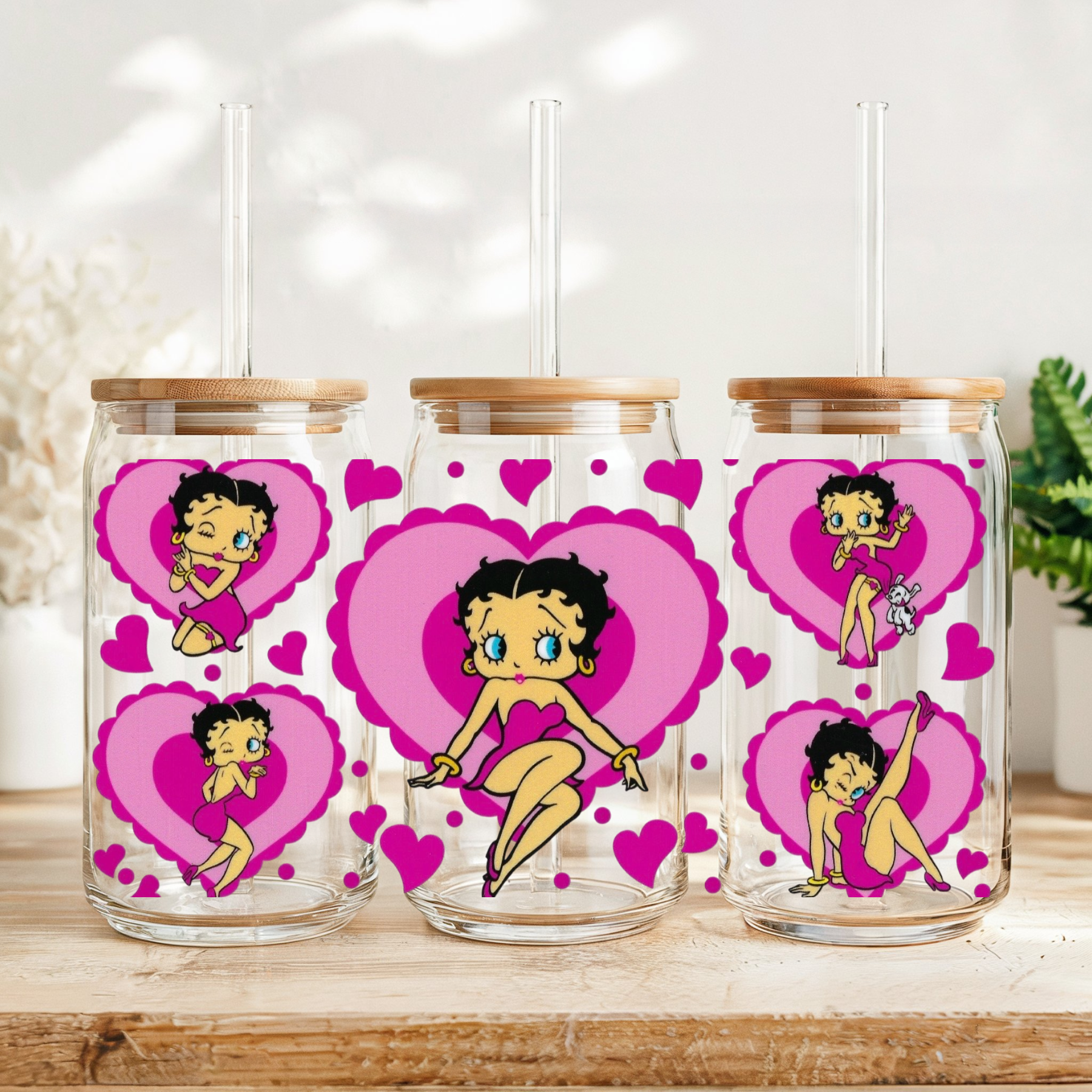 Pink Betty Boop Cup