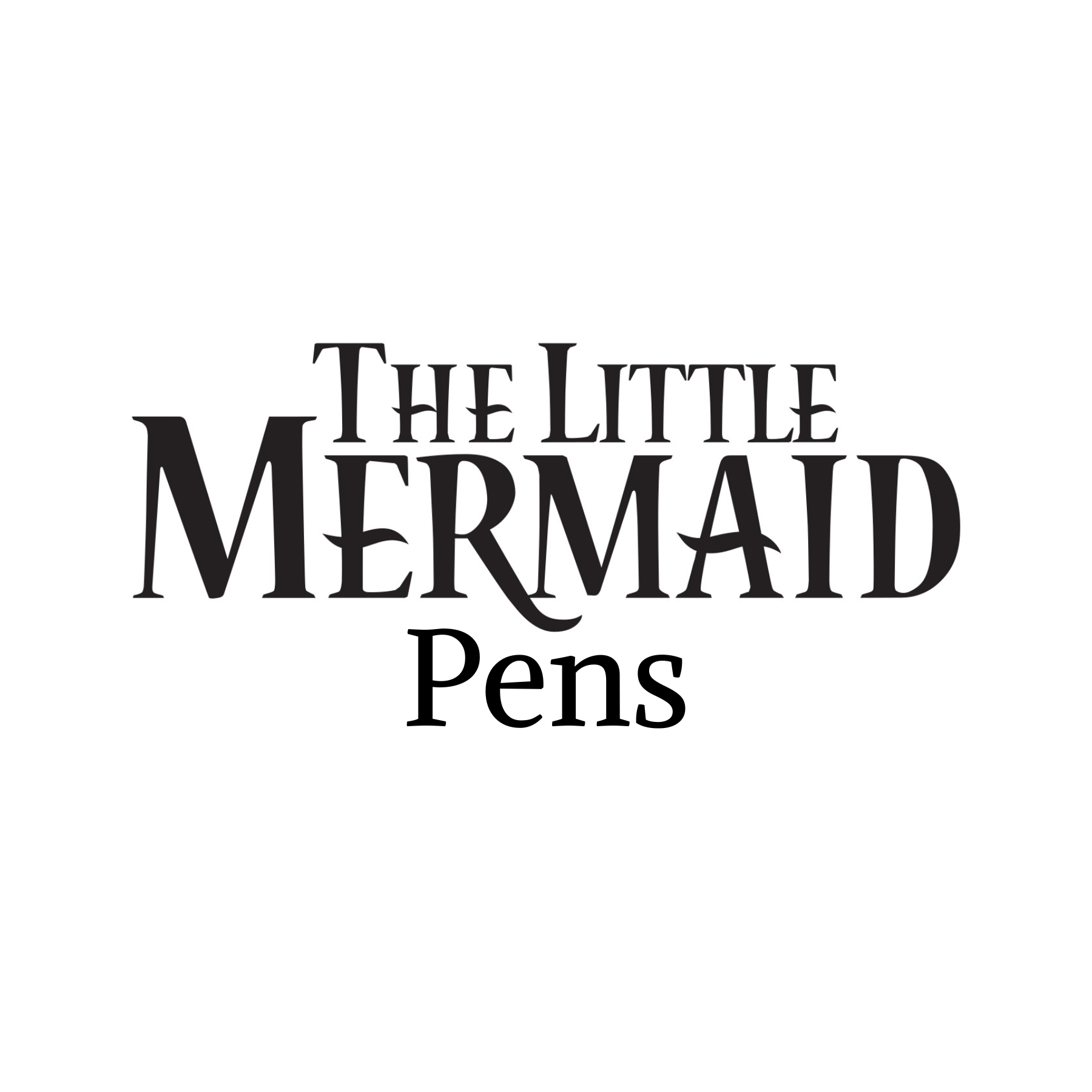 Little Mermaid Pens