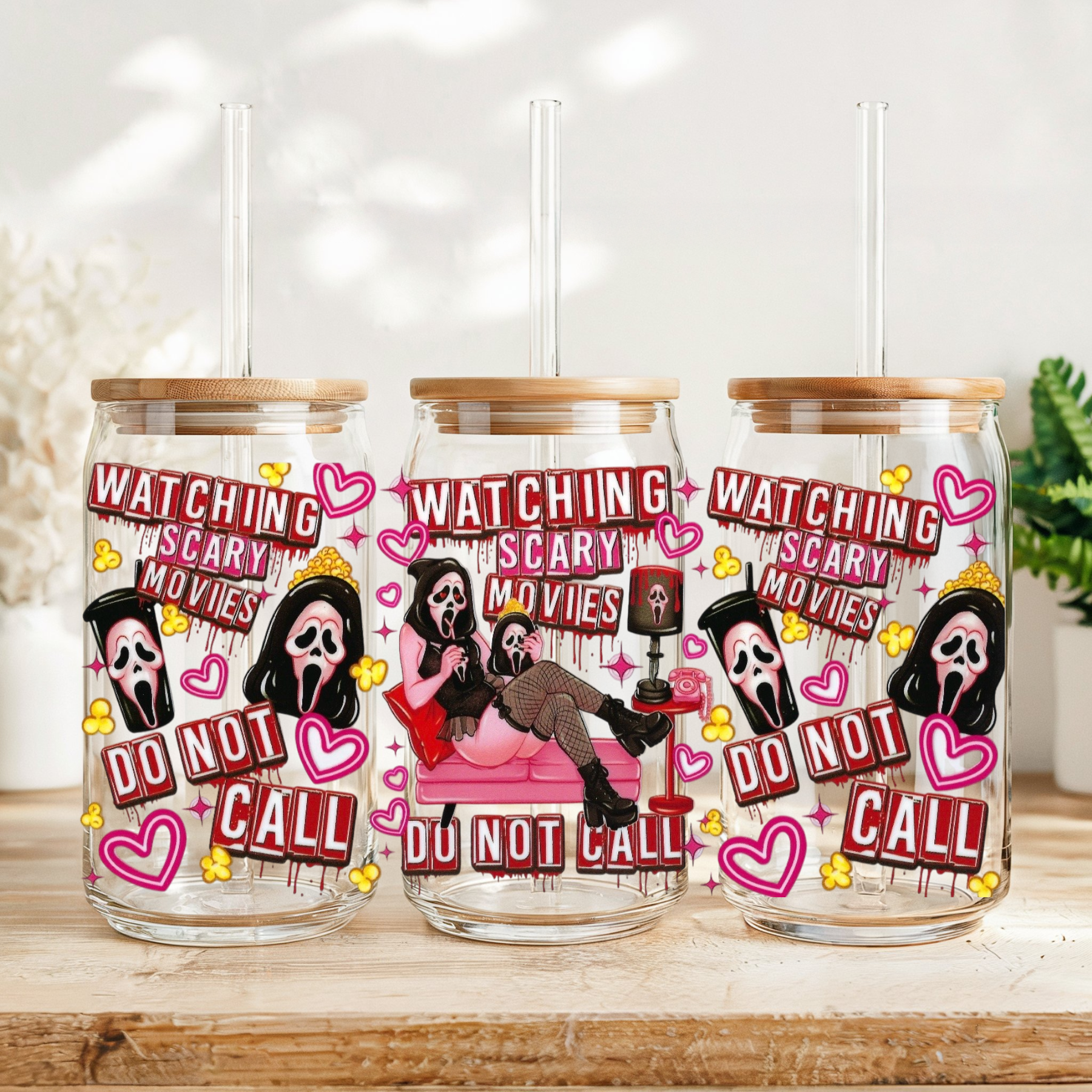 Girly Ghostface Cup (Copy)