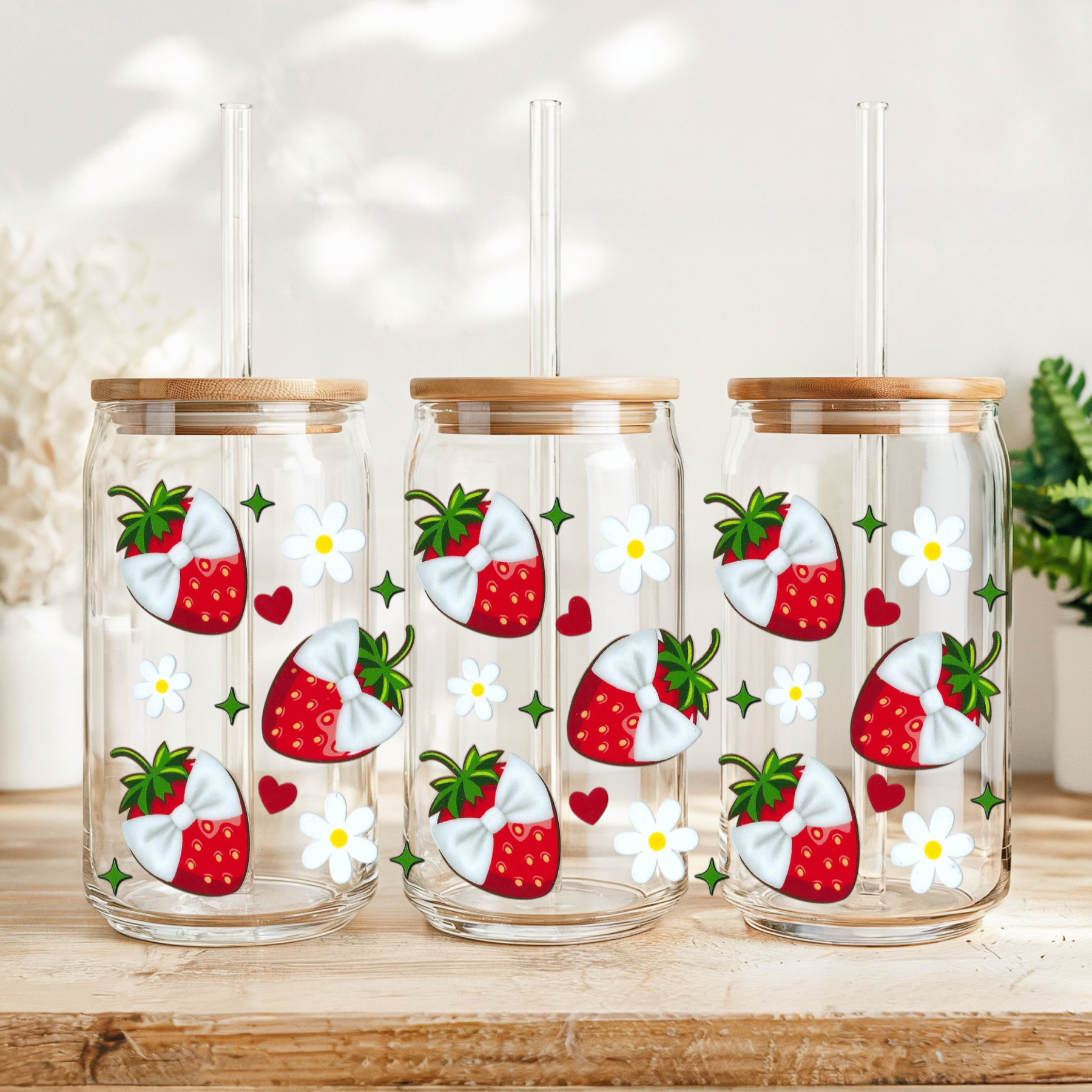Strawberry Bows Cup