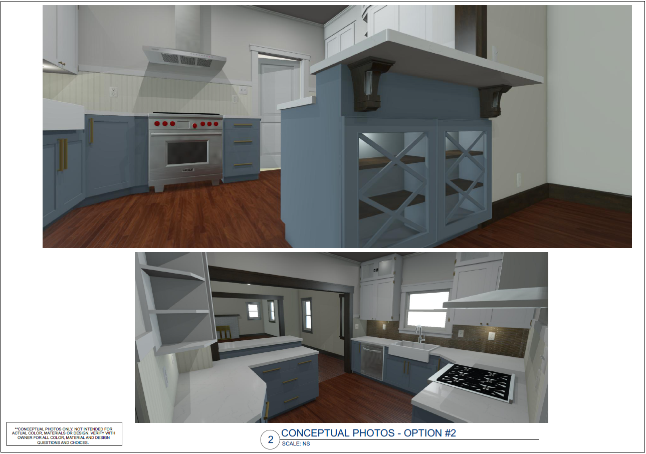 Proposed Conceptual renderings - option #2
