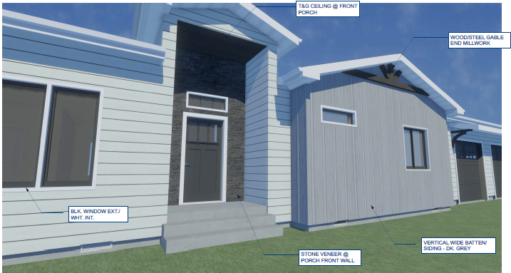 Exterior Design Rendering