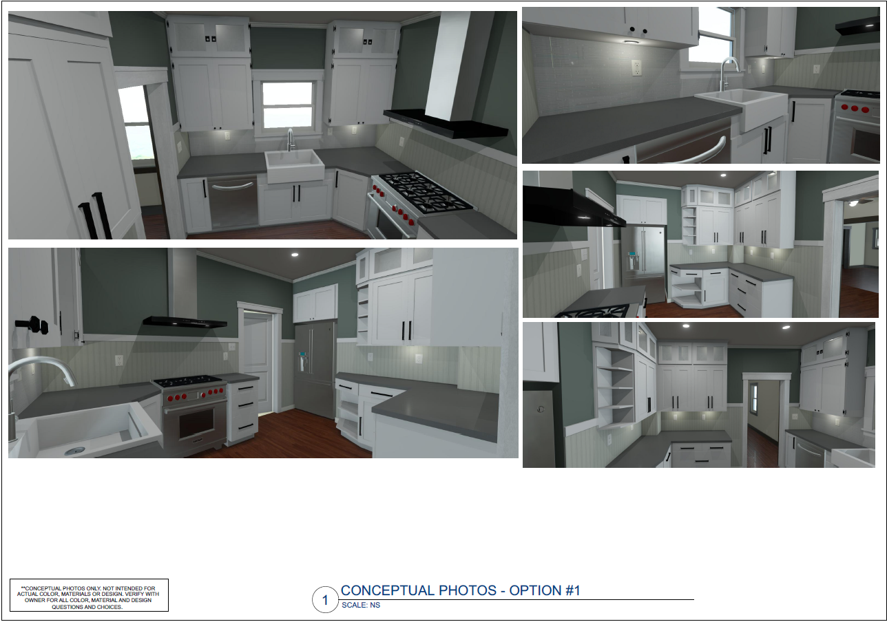 Proposed Conceptual renderings - option #1