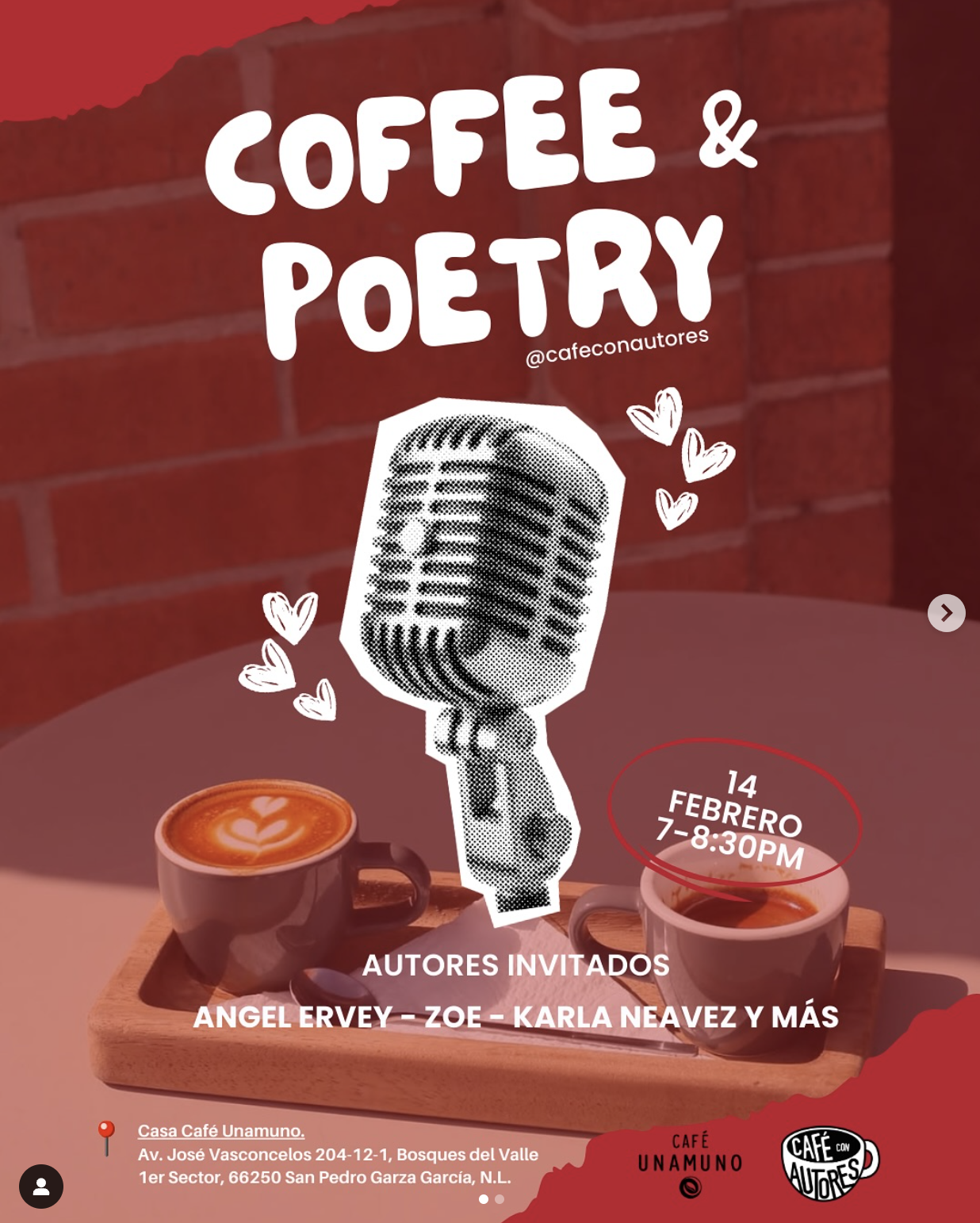 Open Mic San Valentin