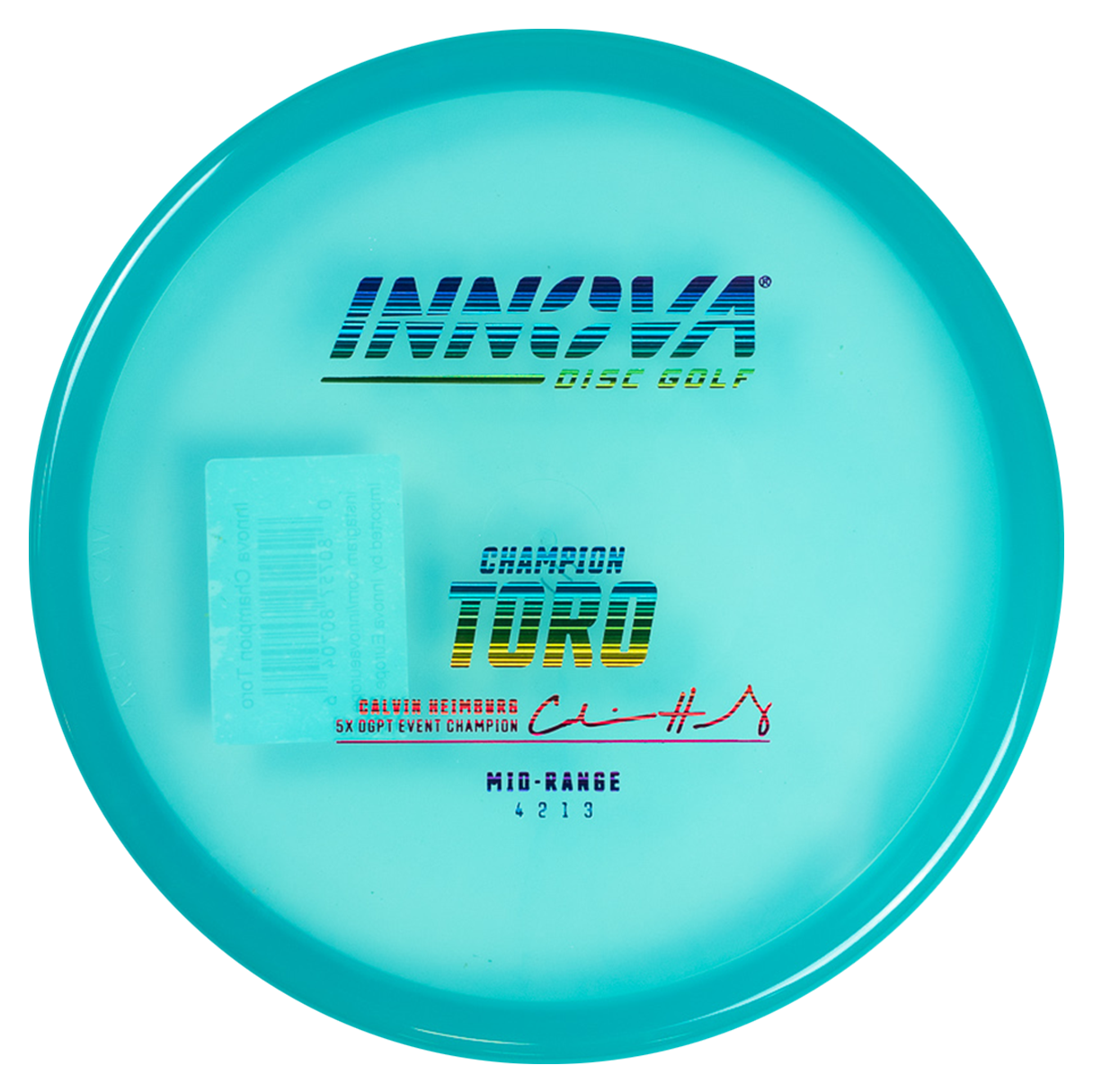 Calvin Heimburg Champion Toro