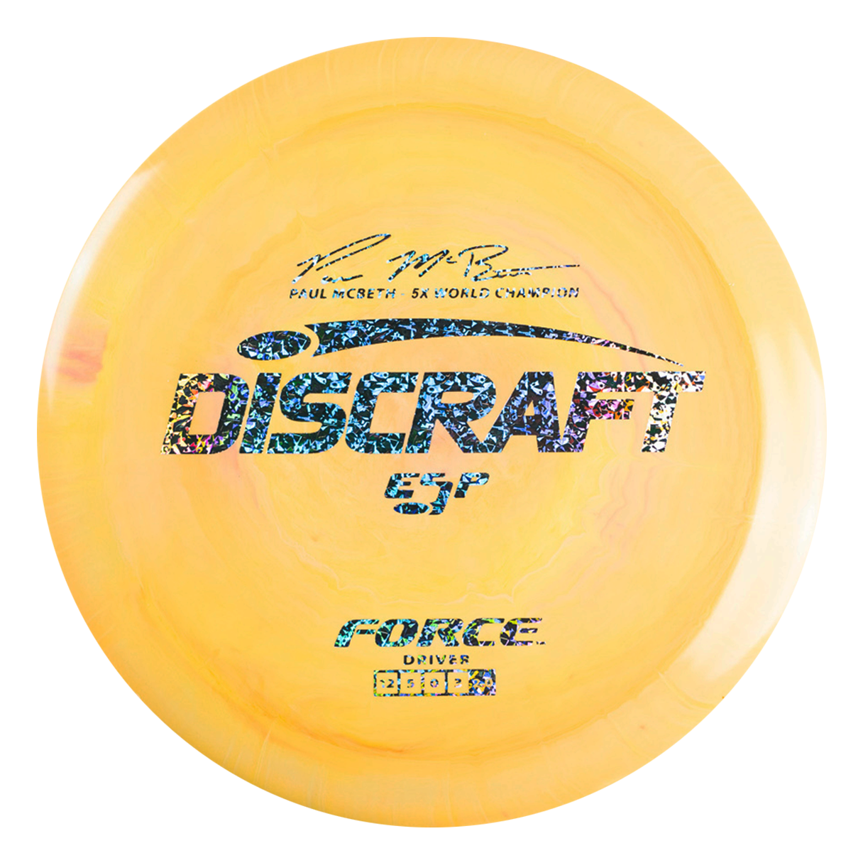 ESP Force 5x Paul McBeth Jaune.png