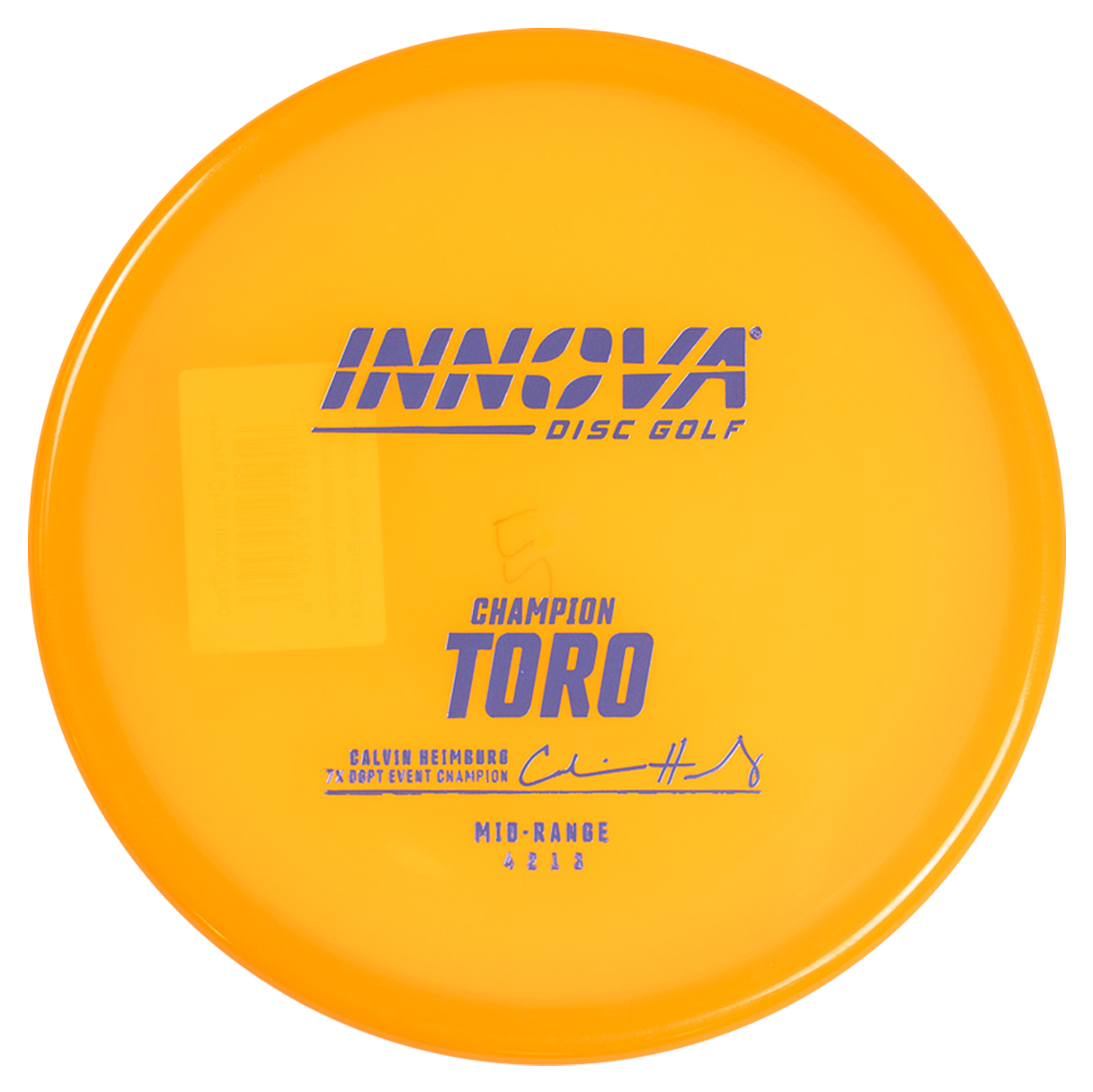 Calvin Heimburg Champion Toro Orange.png