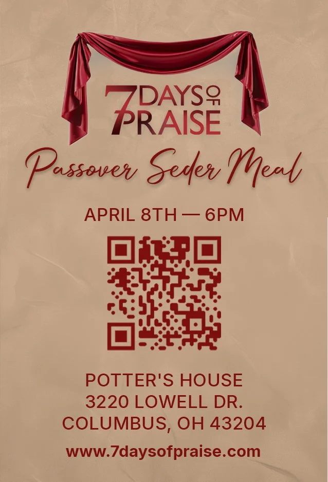 Rack Card for 7 Days of Praise Ministries | www.7daysofpraise.com