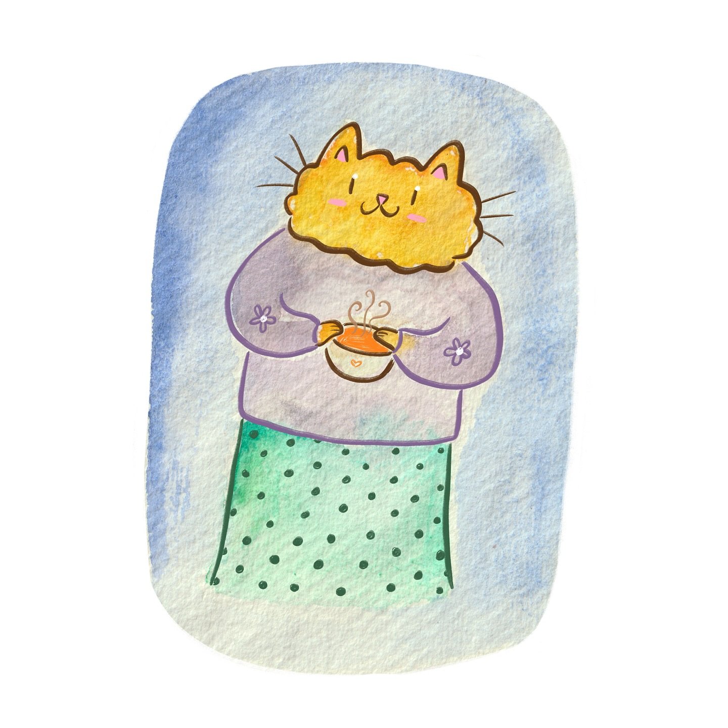 26. SOUP 😆  #cosyseptemberick 💗 ☺️ #artchallenge #illustrationdaily