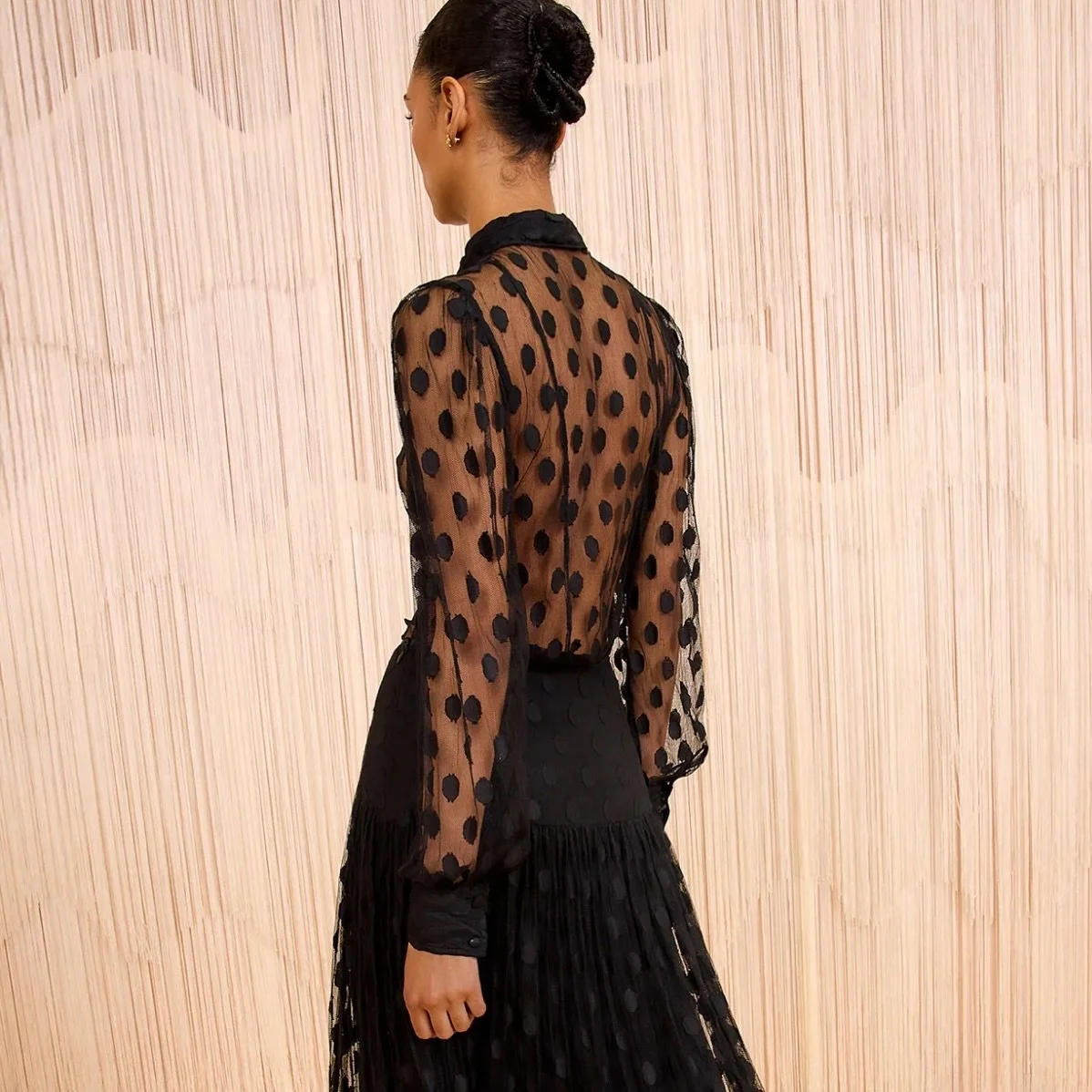This is another one of the gorgeous ensembles I styled my client in last week for a gala that she has coming up... we put it with a sheer camisole. It was the bomb! Elegant, modern, timeless, and sexy by @ullajohnson  We are gearing up for next field