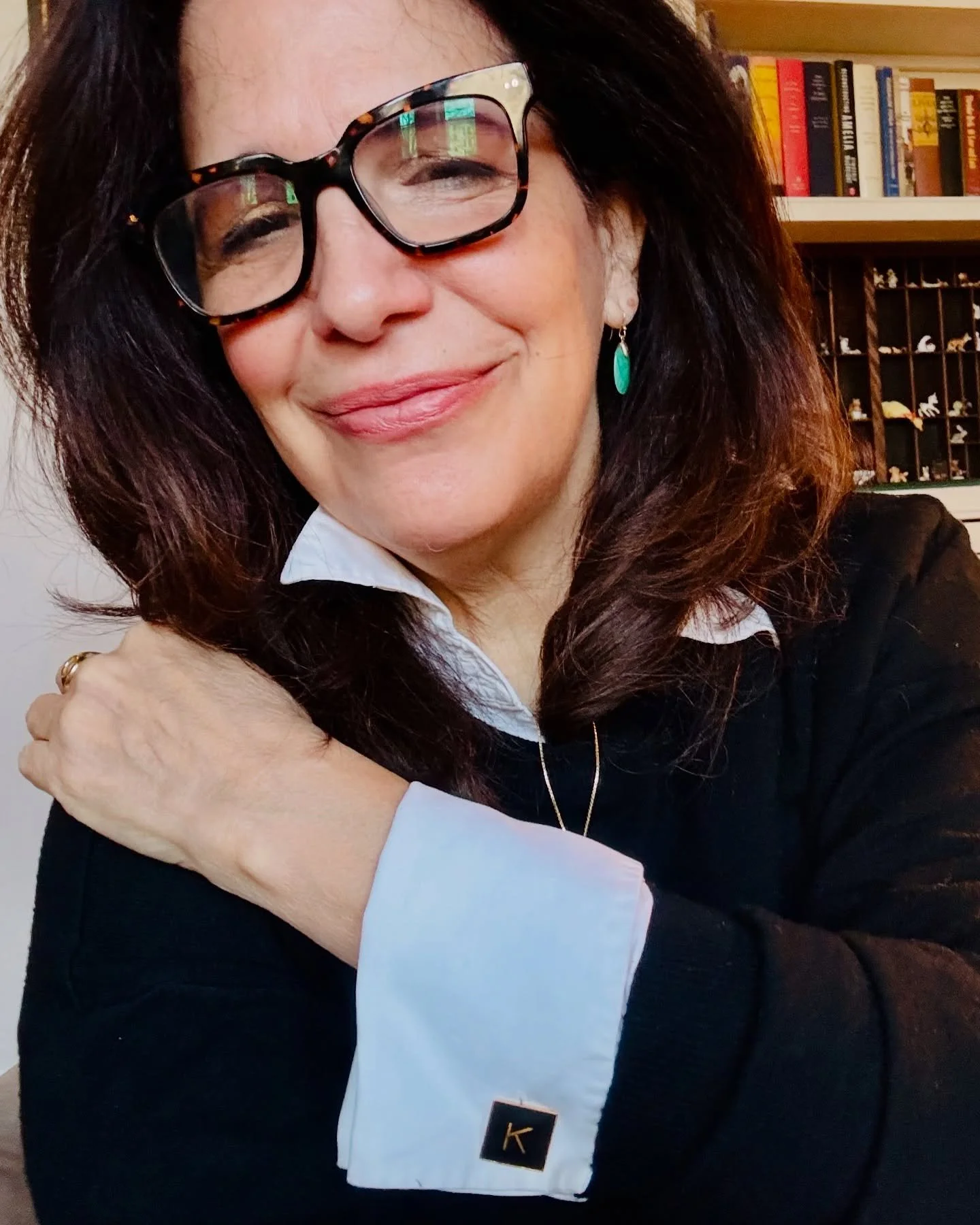 Style alert. Bring in the cufflings! Wearing my Dad's. #styleme #suezarcokramer