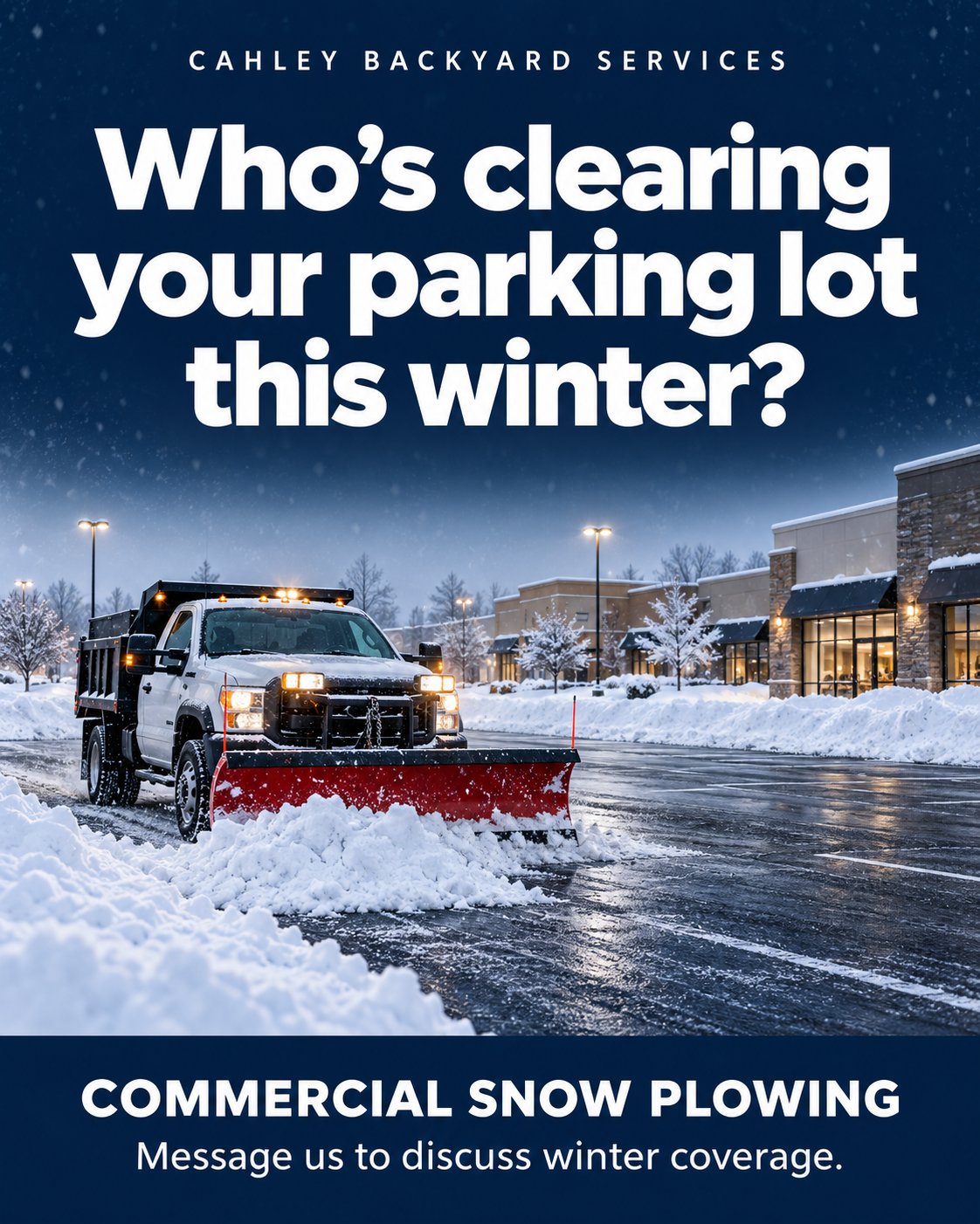 Don't Wait for the First Snowfall: Why You Should Book Snow Plowing Services Before Winter