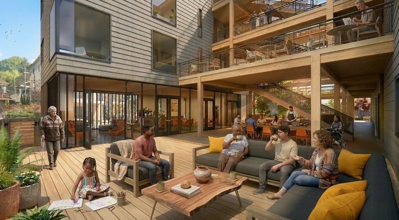 Cathedral Park Co-Housing Rendering