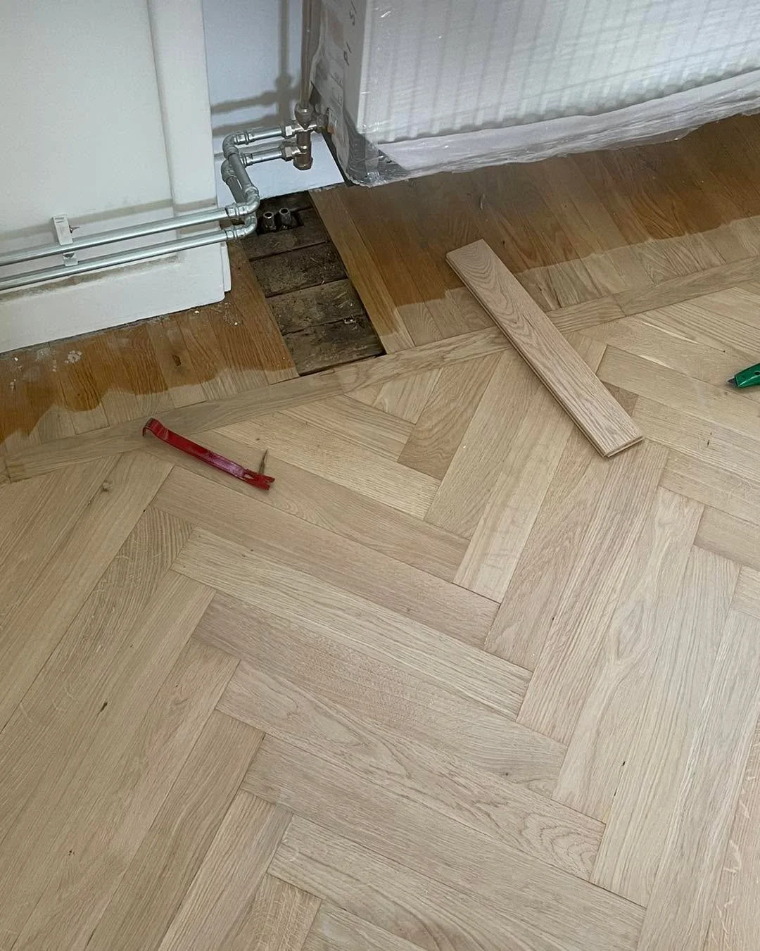 Reparation av golv  #golvreparation #golv #trägolv