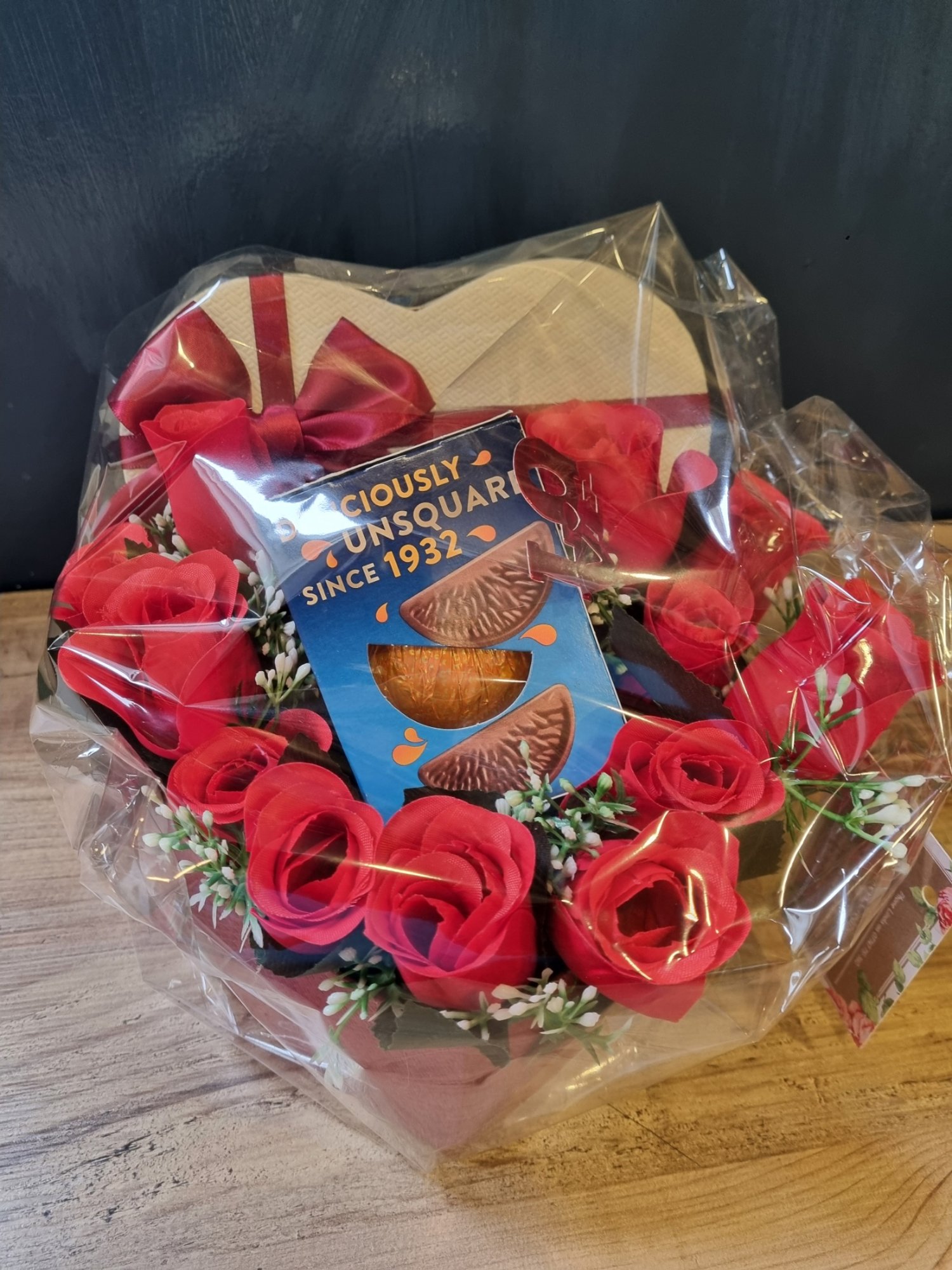 Valentines with Chocolate Orange Gift Set