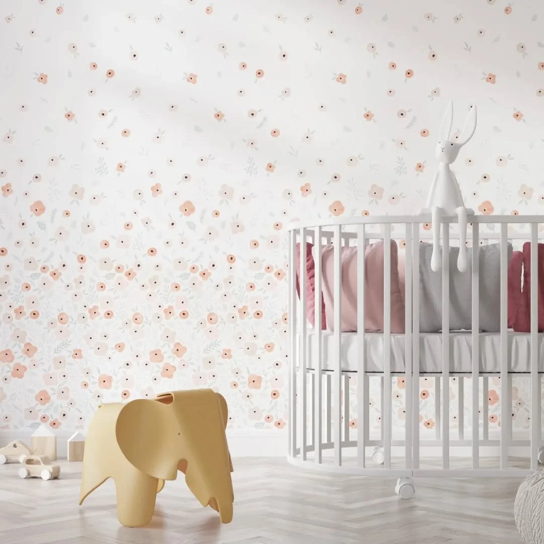 O Painel de Parede Florido, criado numa colabora&ccedil;&atilde;o entre a Housed e a talentosa Mariana Curti, apresenta desenhos em aquarela em duas op&ccedil;&otilde;es de cor: Coral e Rocambole. As flores e folhagens em estilo aquarelado transmitem