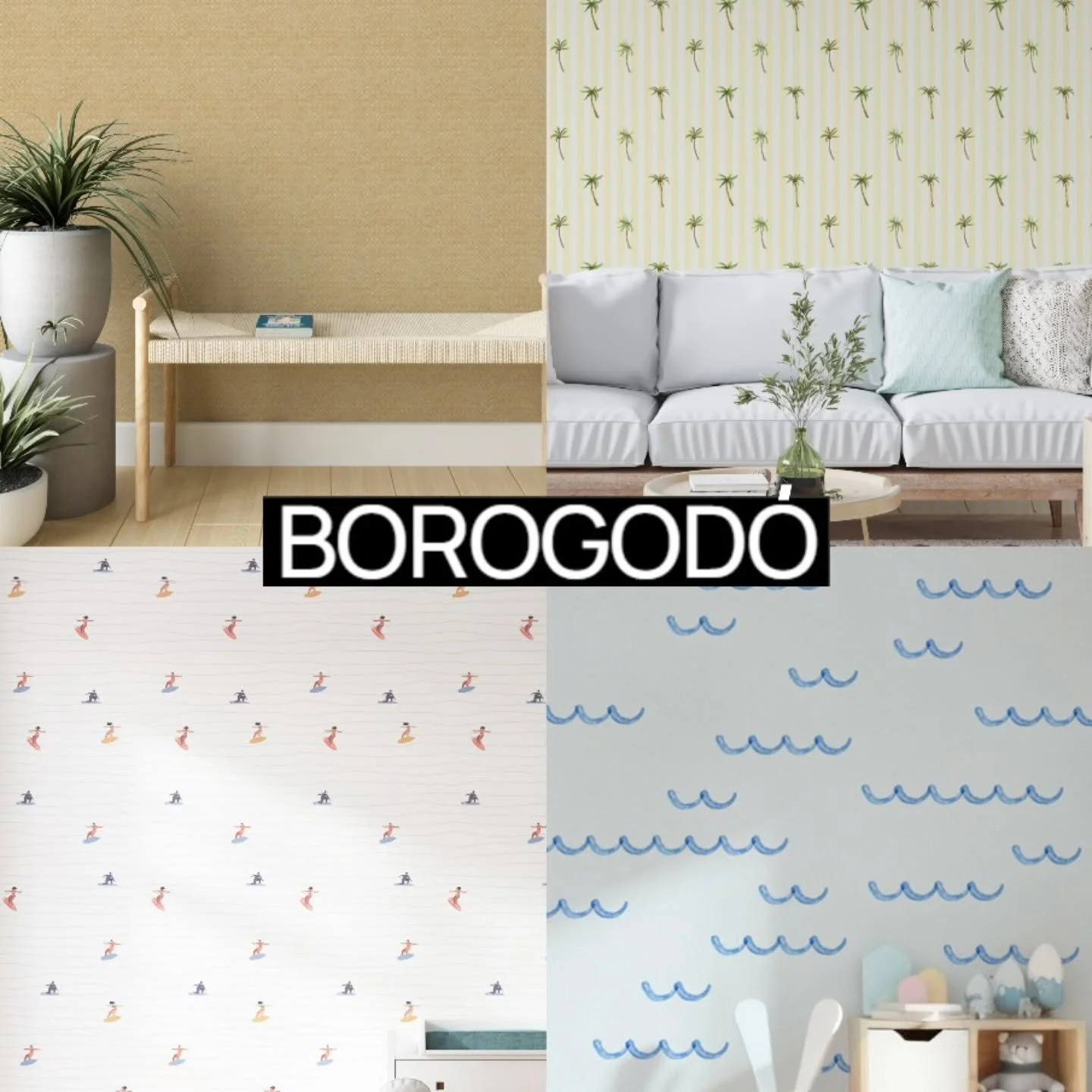 Nova cole&ccedil;&atilde;o de pap&eacute;is de parede Borogod&oacute;, Cheia de alegria e leveza, ideal para dar mais vida, cor e energia positiva aos seus ambientes. Confira todos os modelos em housed.com.br

#housedwallpapers