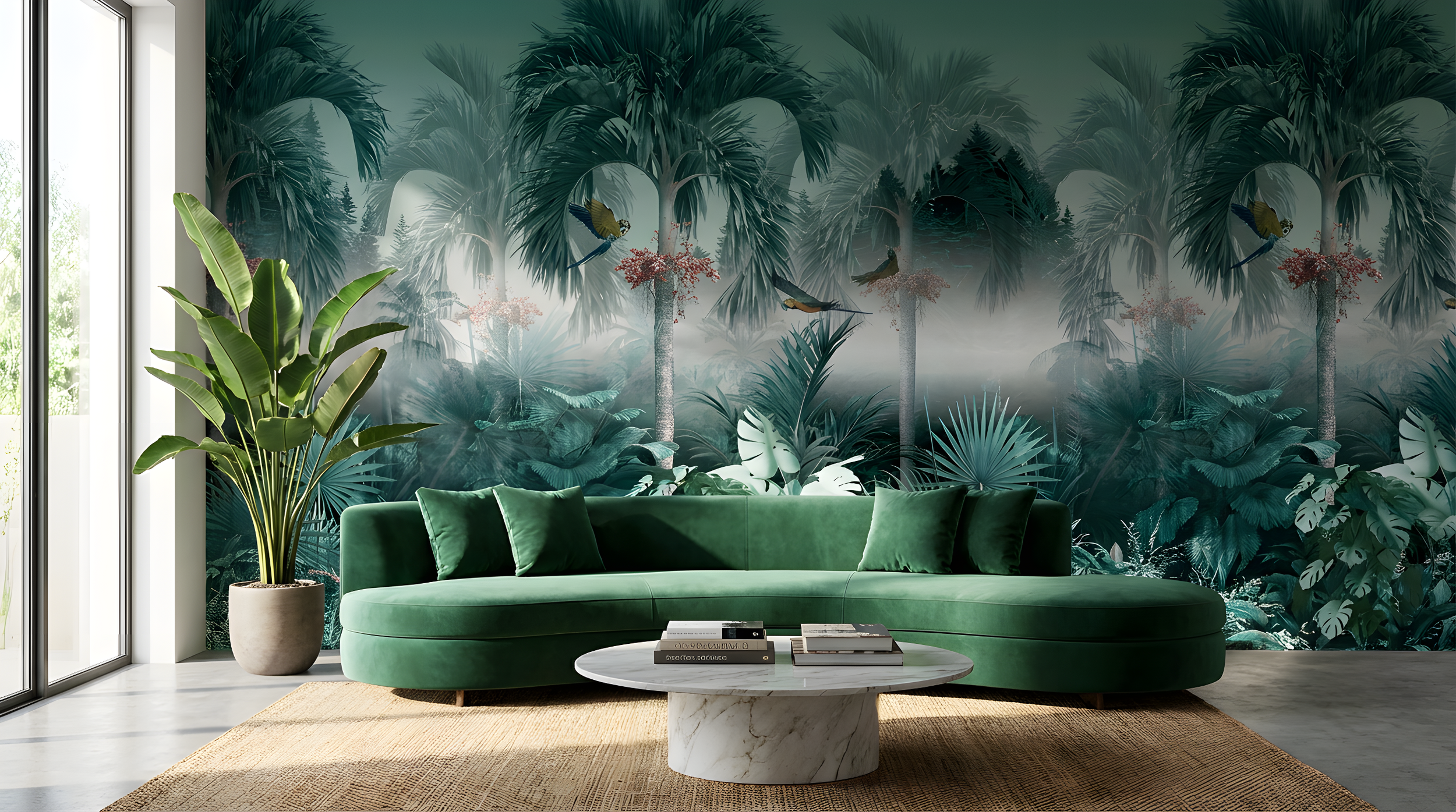 Painel de Parede Selva Verde