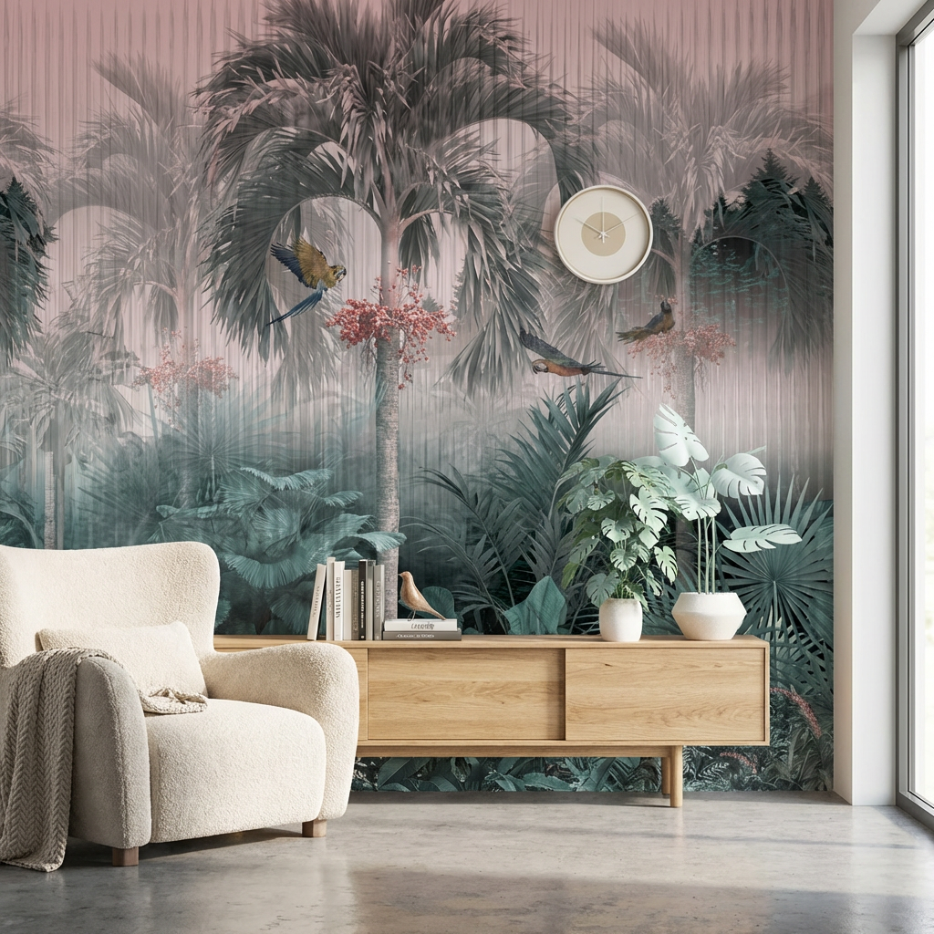 Painel de Parede Selva - Housed Wallpapers